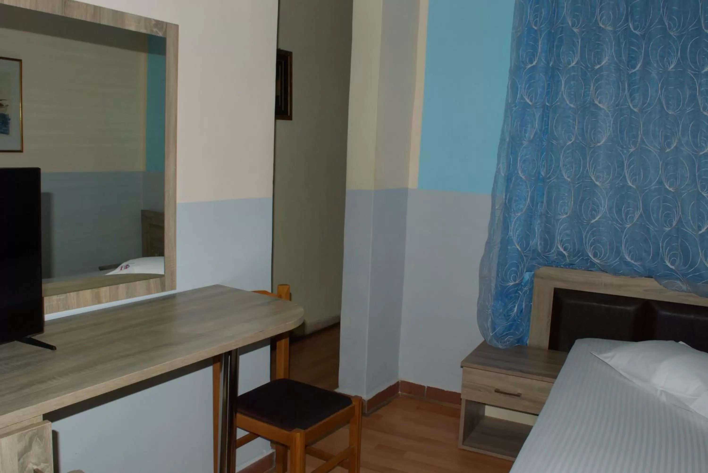 Bed in Diethnes Hotel