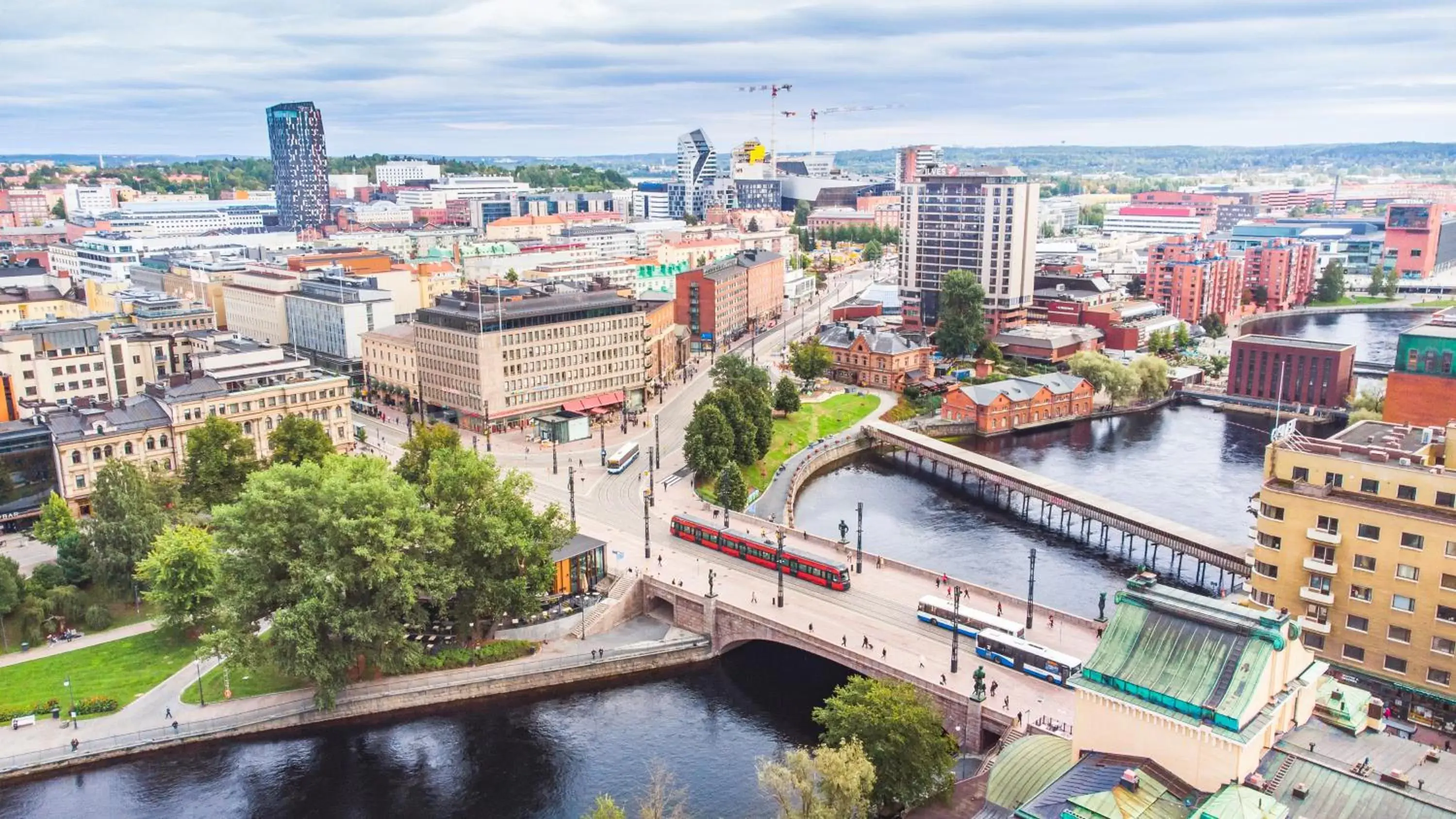 Property building, Bird's-eye View in Original Sokos Hotel Ilves Tampere