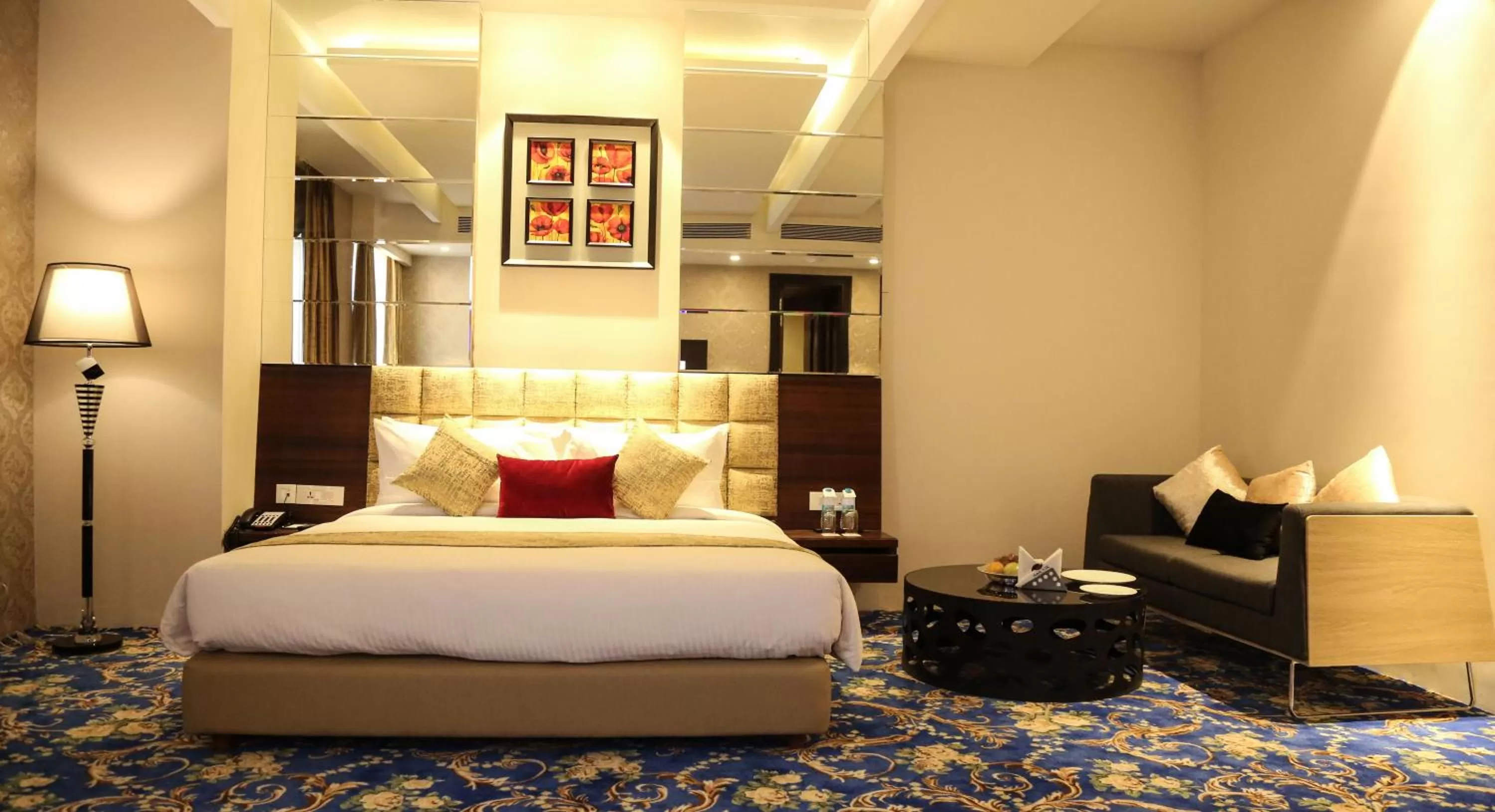 Photo of the whole room, Bed in The Vivaan Hotel & Resorts Karnal