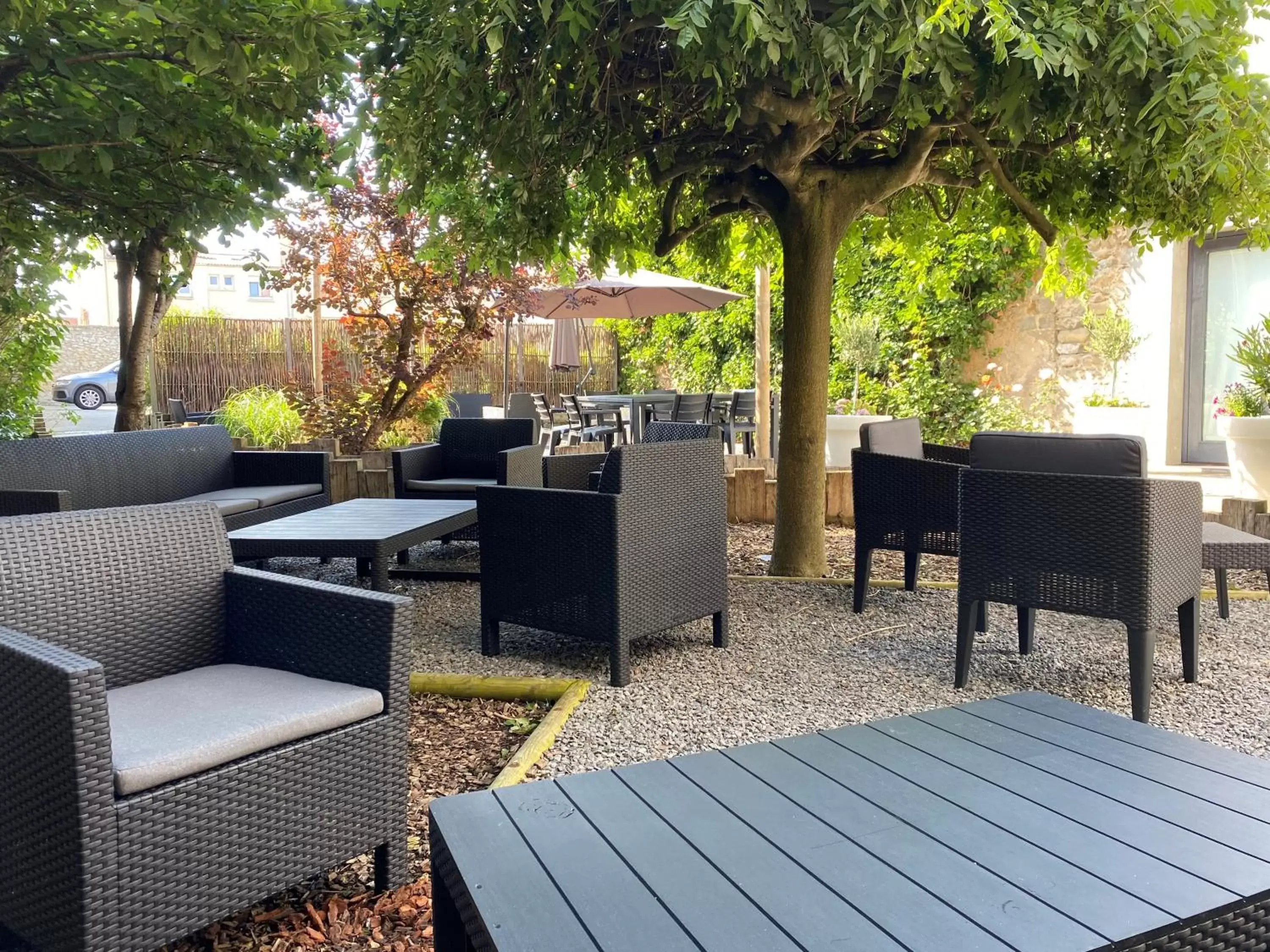 Patio in Hôtel De Wimereux