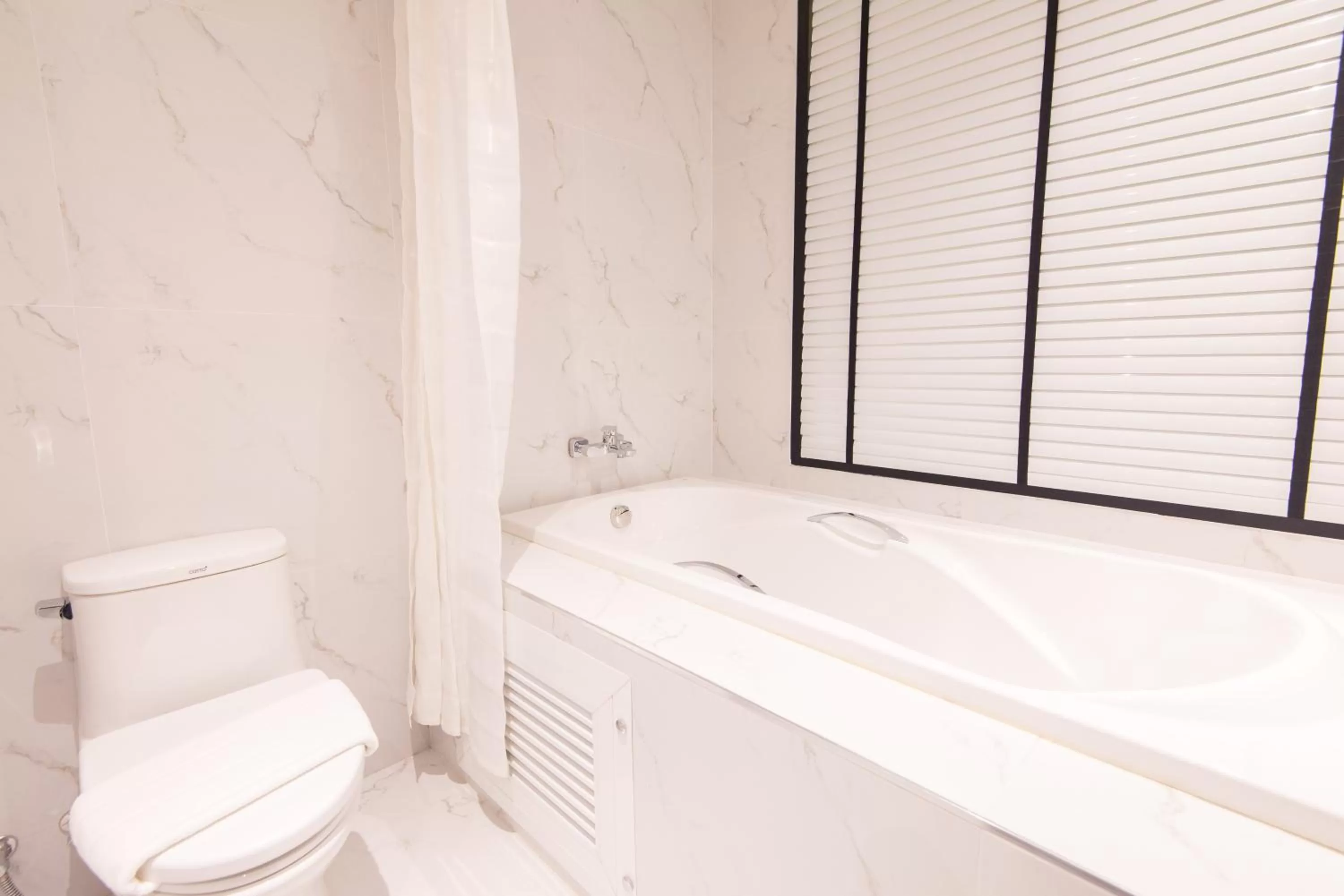 Toilet in Madison Bangkok Hotel