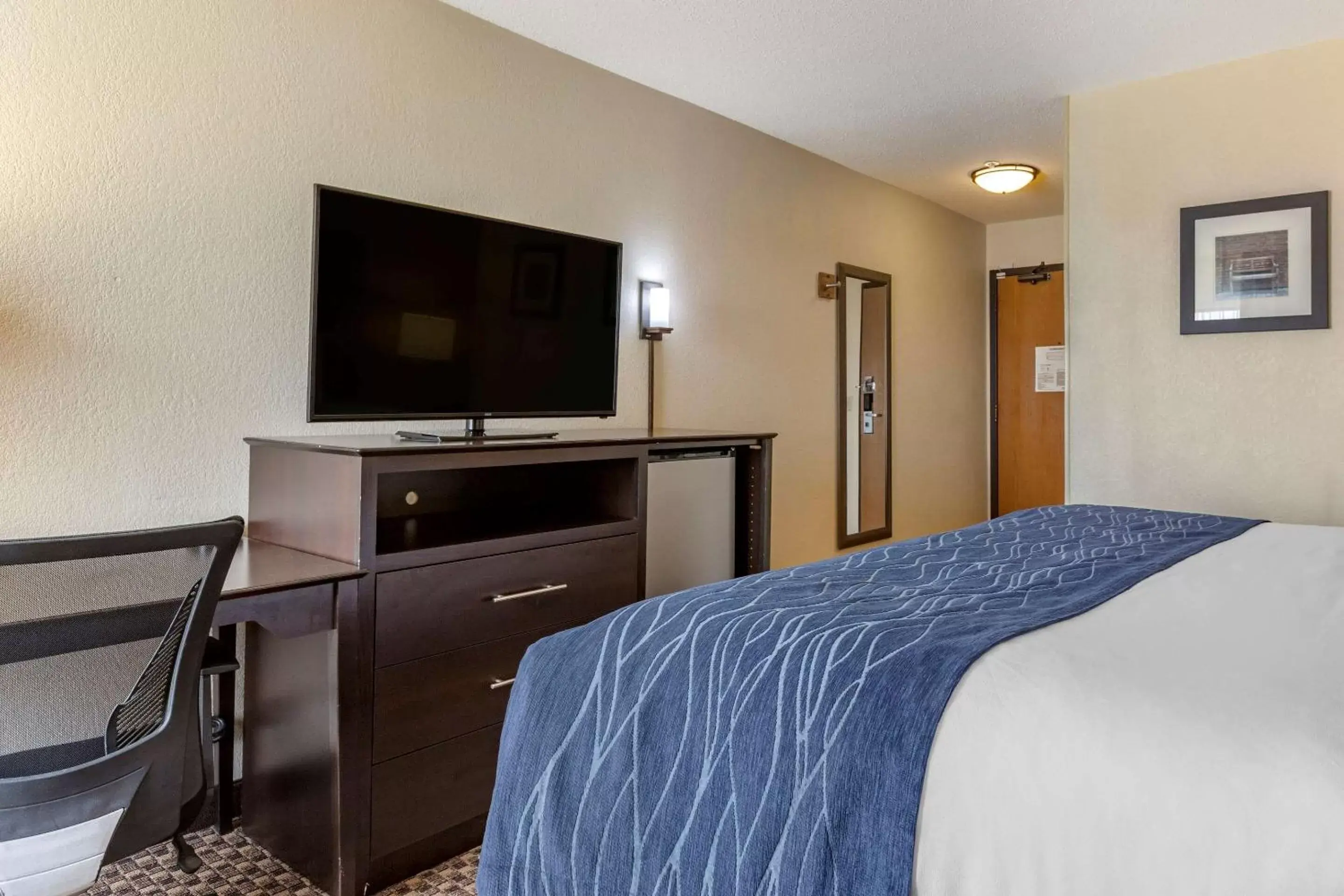 Photo of the whole room, TV/Entertainment Center in Comfort Inn Wings Stadium
