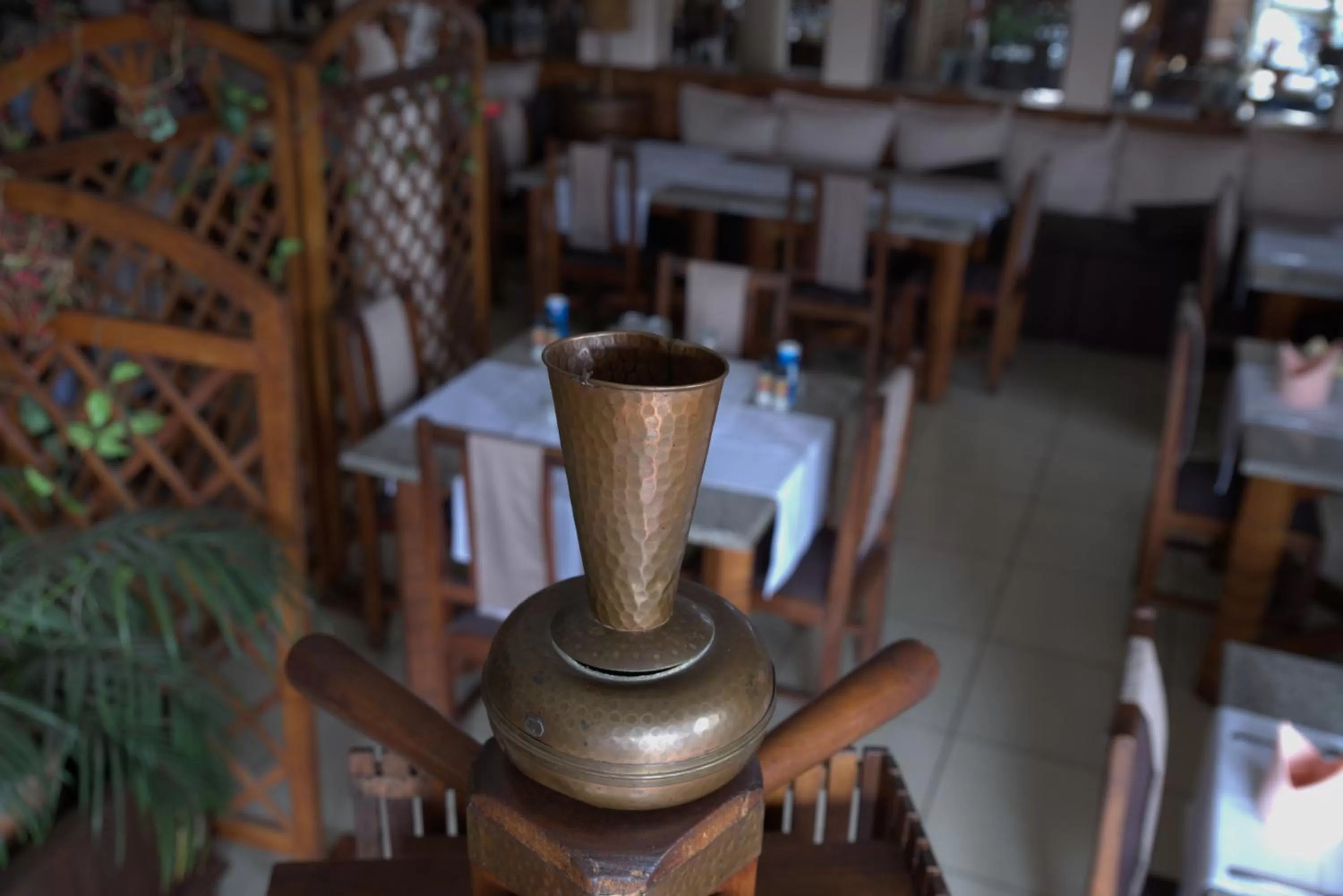 Decorative detail in Hotel Le Relais Normand