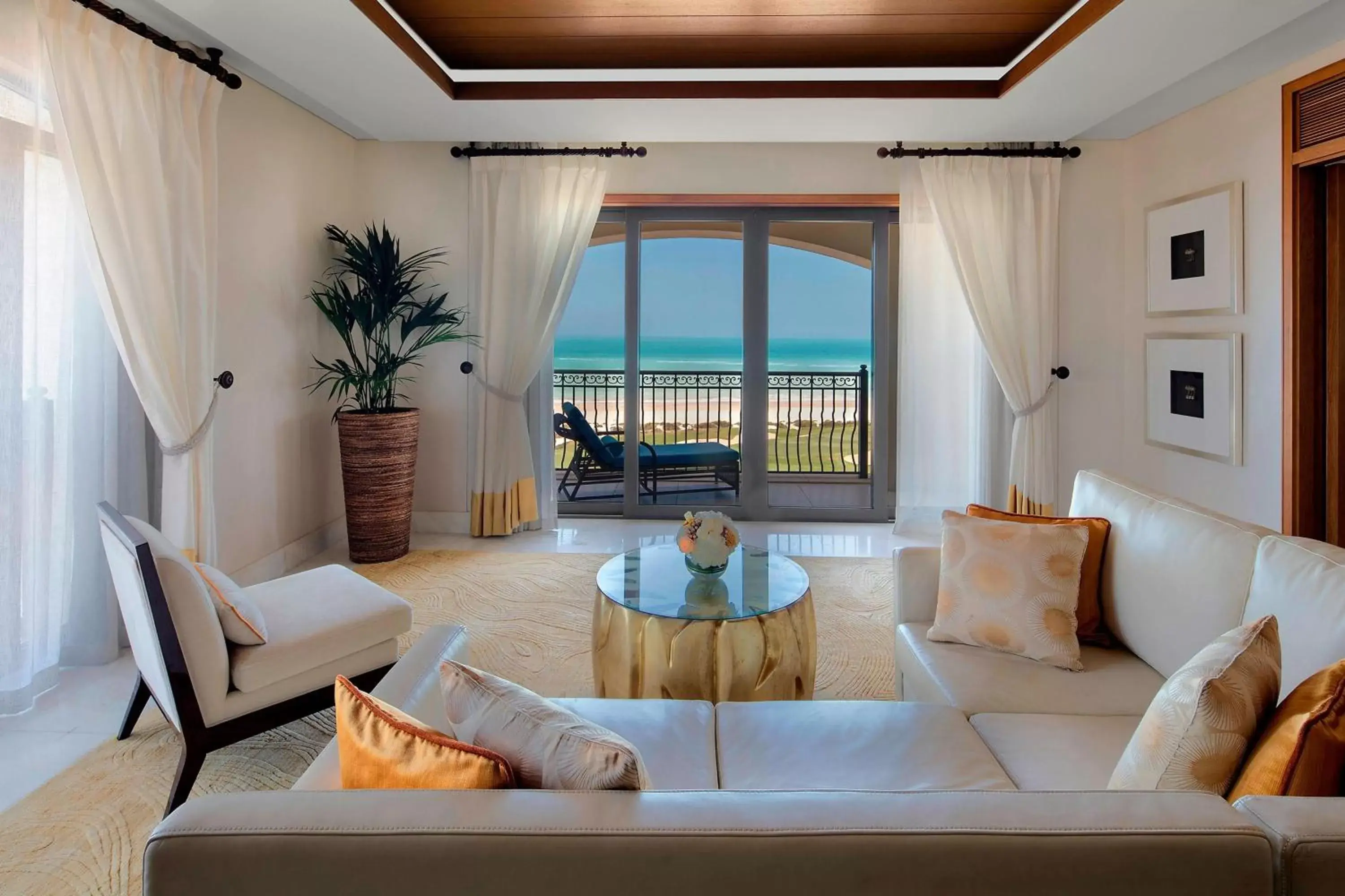 Living room, Seating Area in The St. Regis Saadiyat Island Resort, Abu Dhabi