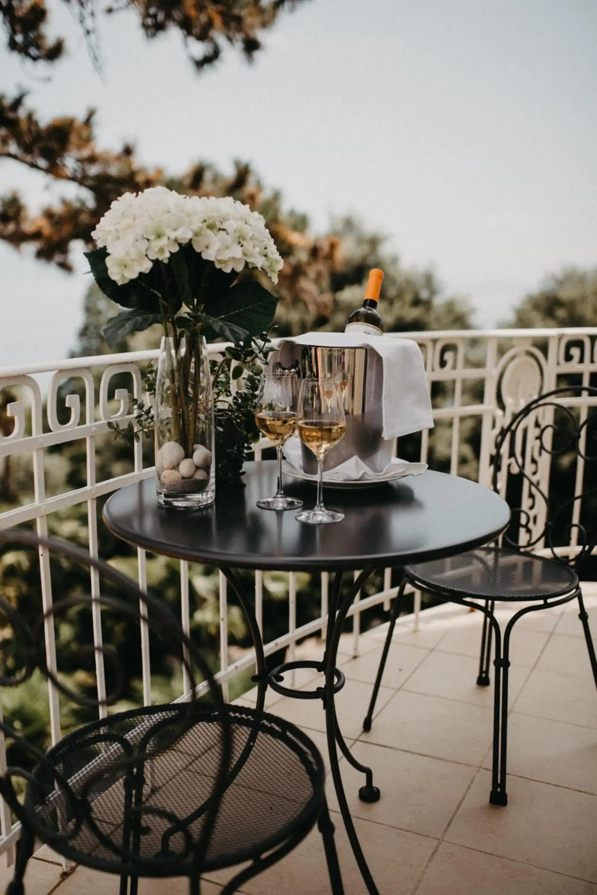 Balcony/Terrace in Hotel Villa Eugenia