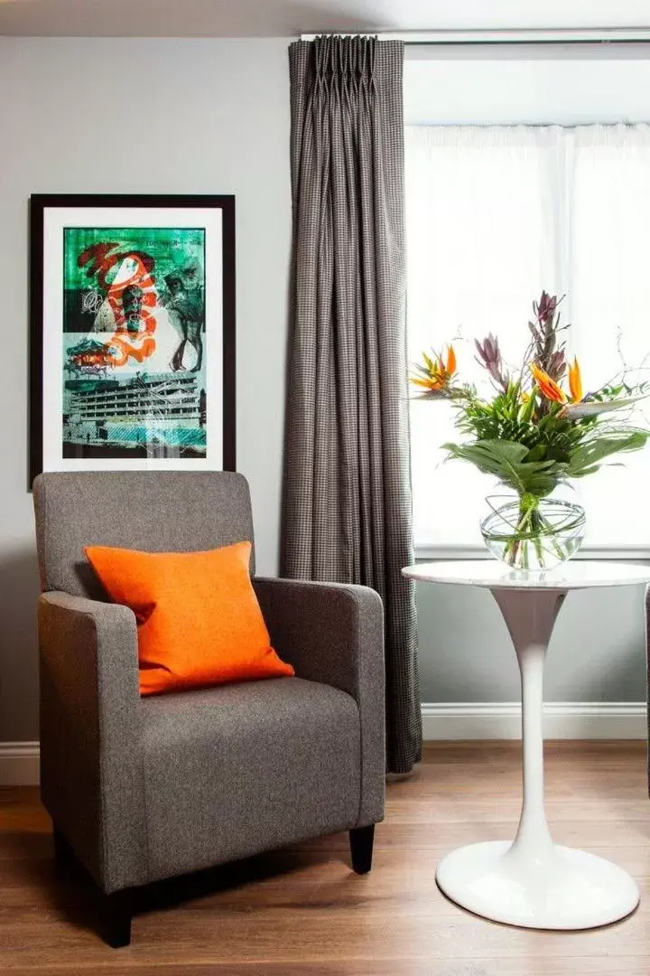 Bedroom, Seating Area in Malmaison Edinburgh