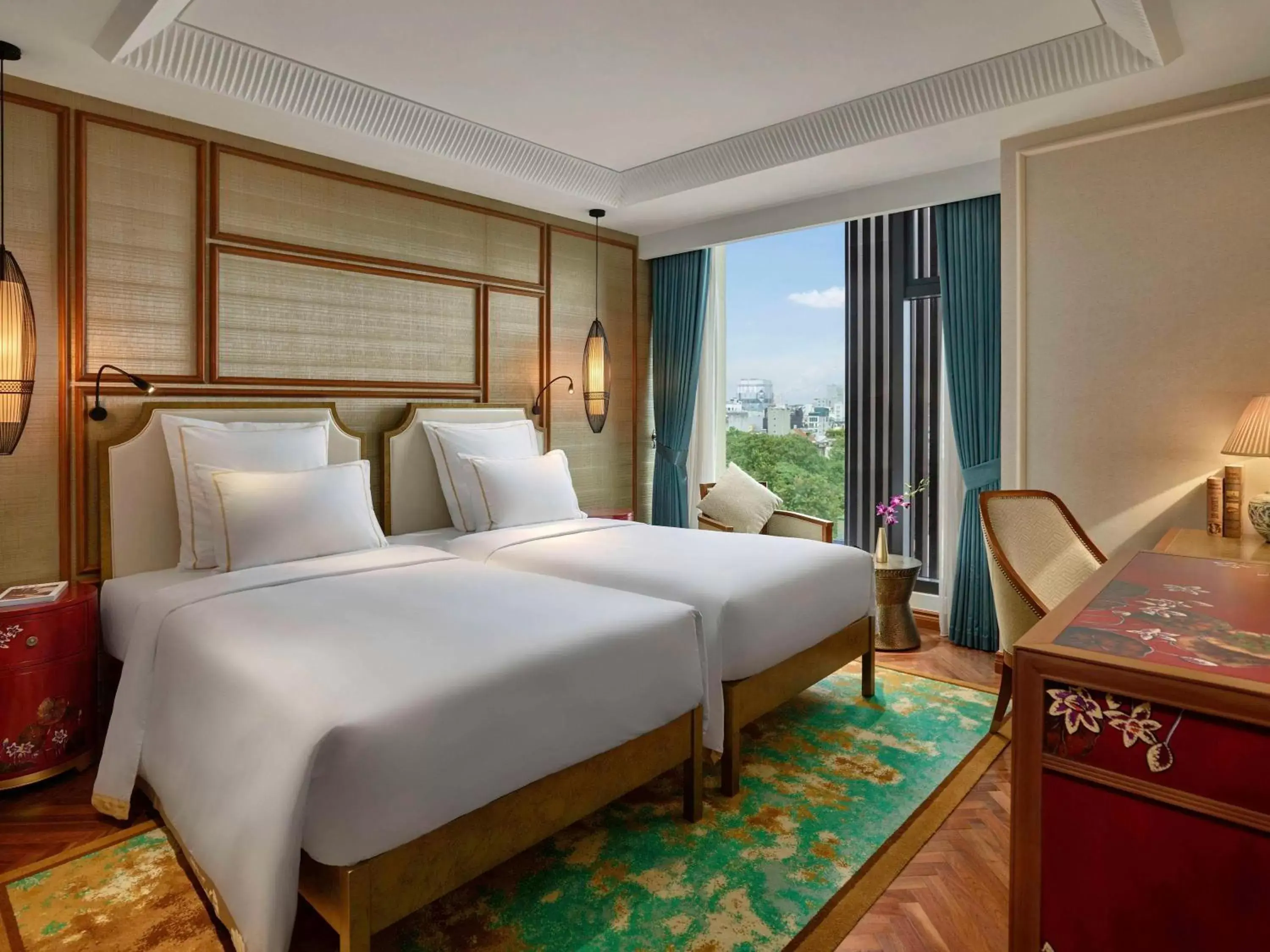 Bedroom, Bed in Grand Mercure Hanoi