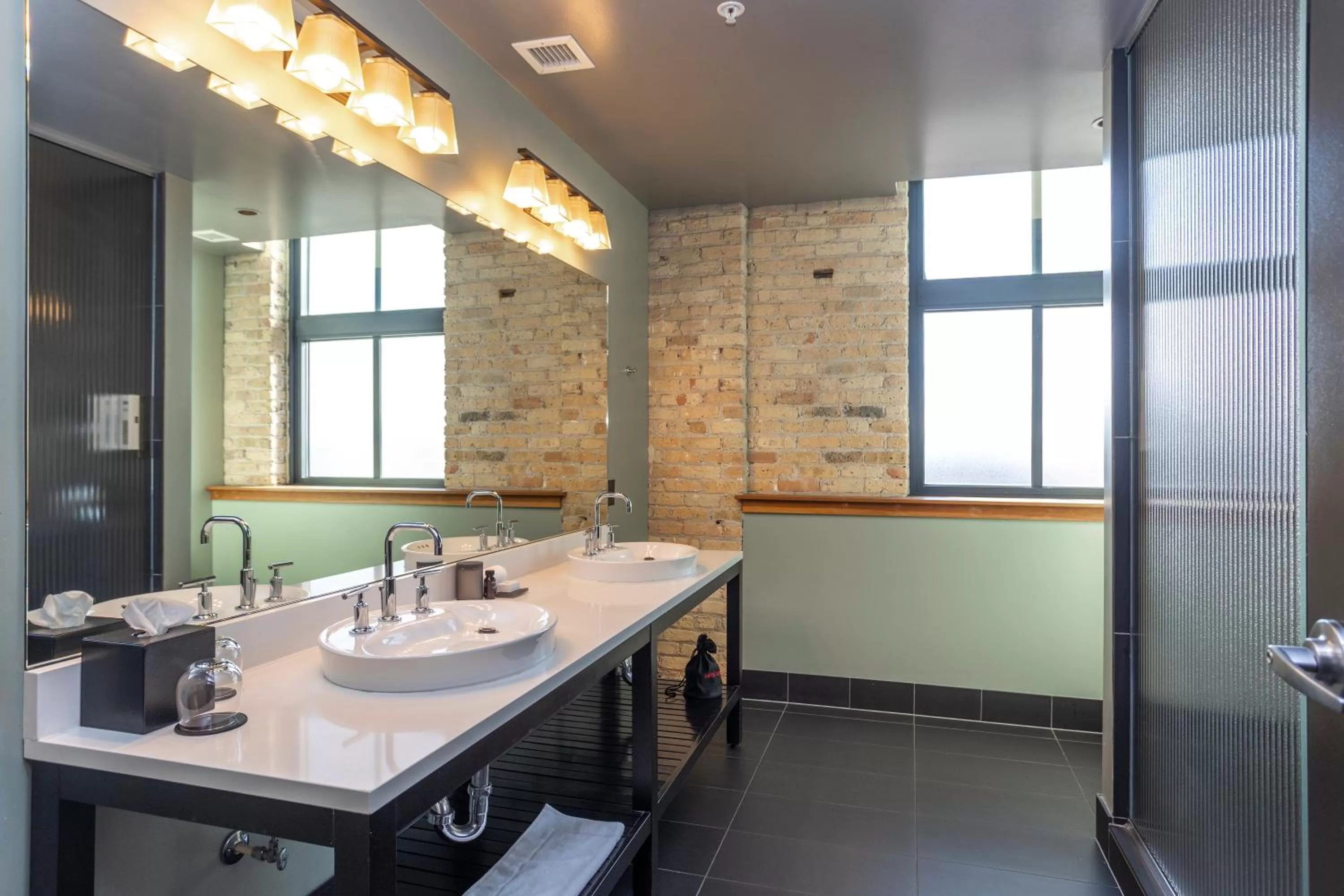 Bathroom in The Iron Horse Hotel