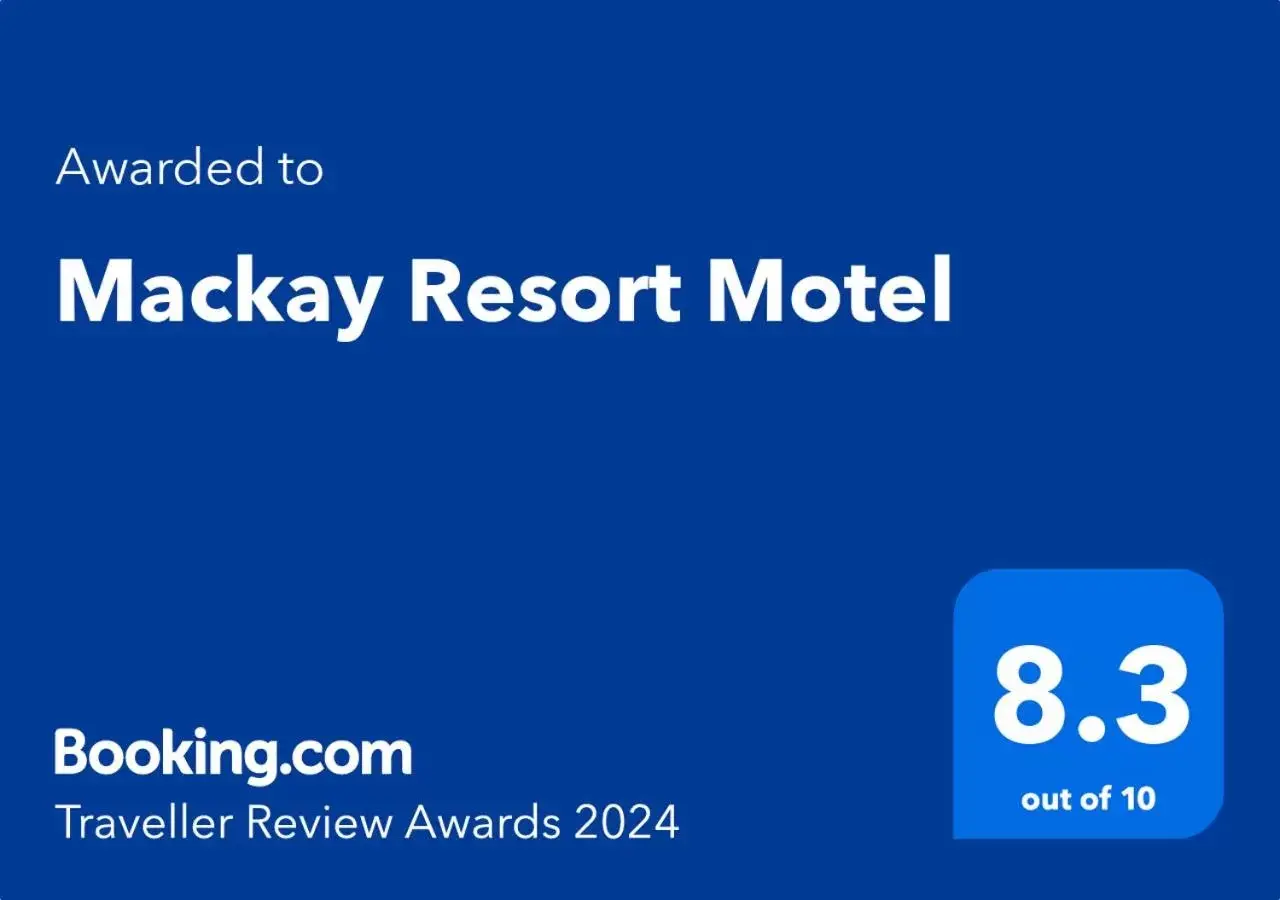 Certificate/Award, Logo/Certificate/Sign/Award in Mackay Resort Motel