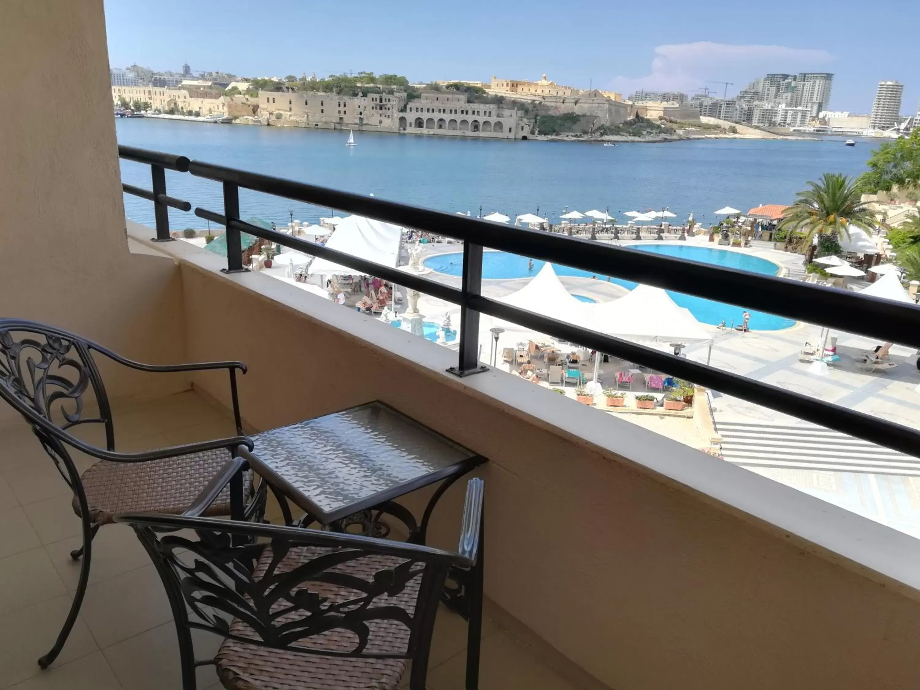 Balcony/Terrace in Grand Hotel Excelsior