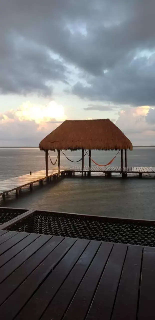 Lake view in Mi Kasa Tu Kasa Bacalar by Nah Hotels