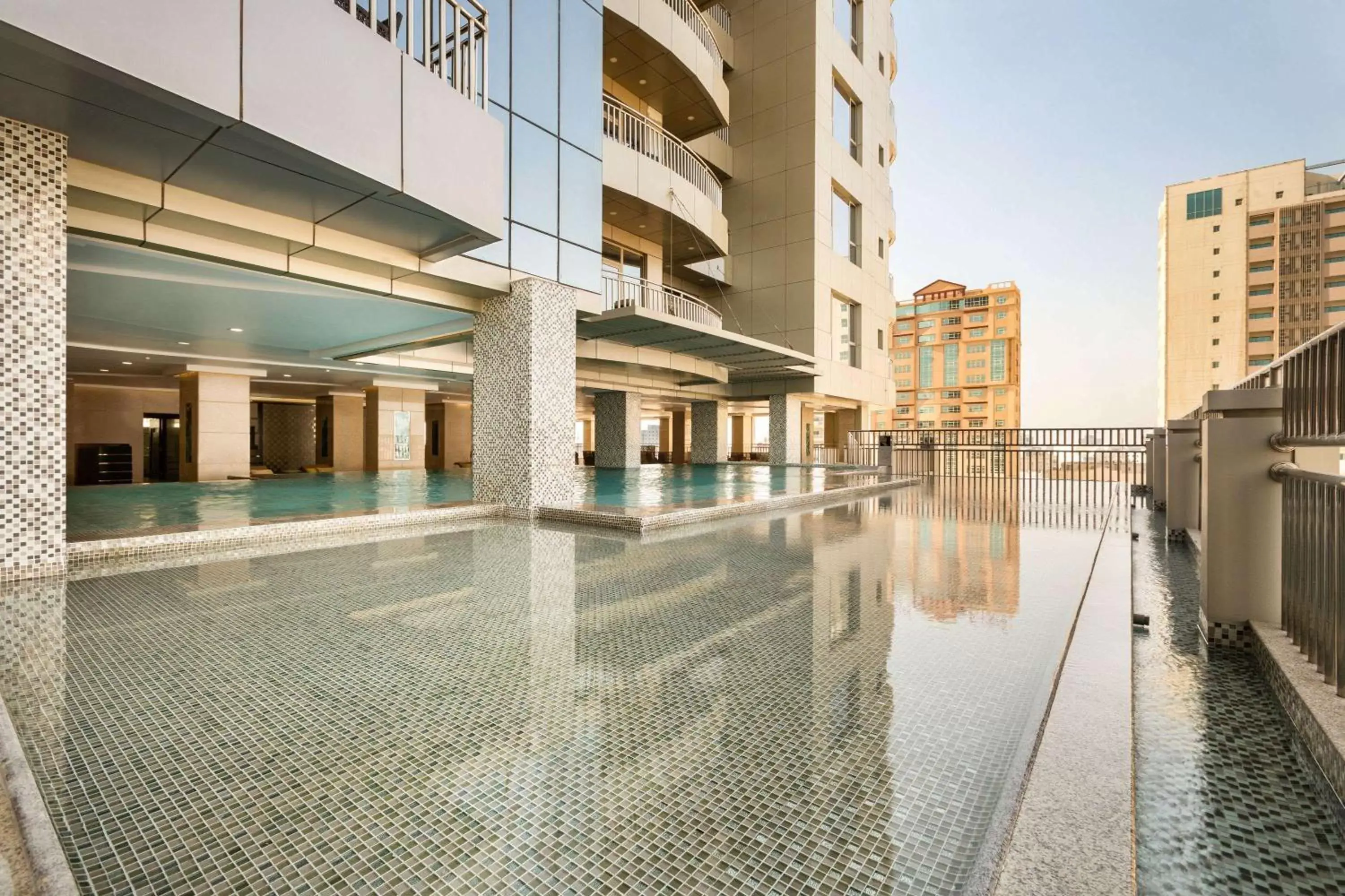 On site, Swimming Pool in Wyndham Garden Manama