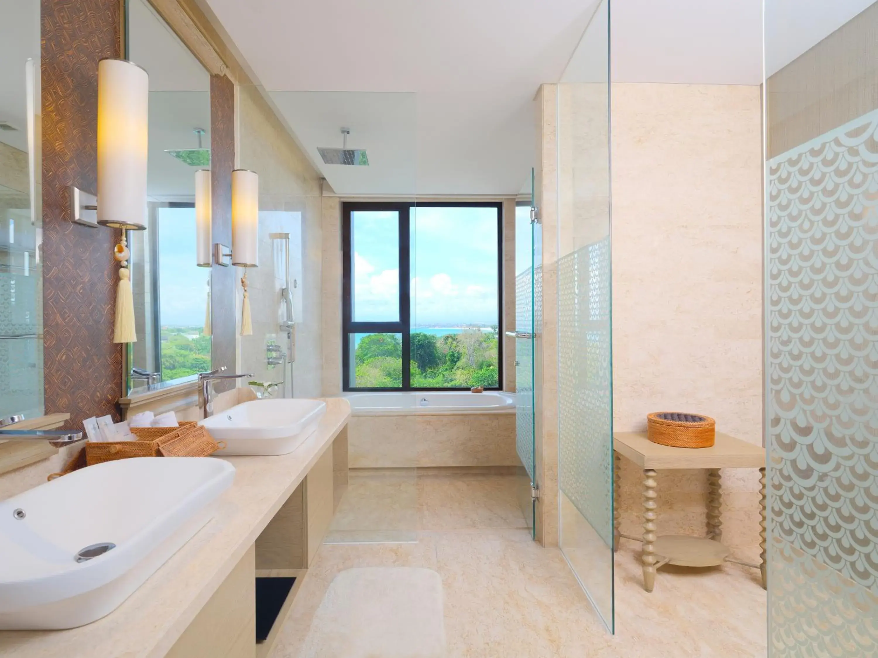 Shower, Bathroom in Mövenpick Resort & Spa Jimbaran Bali