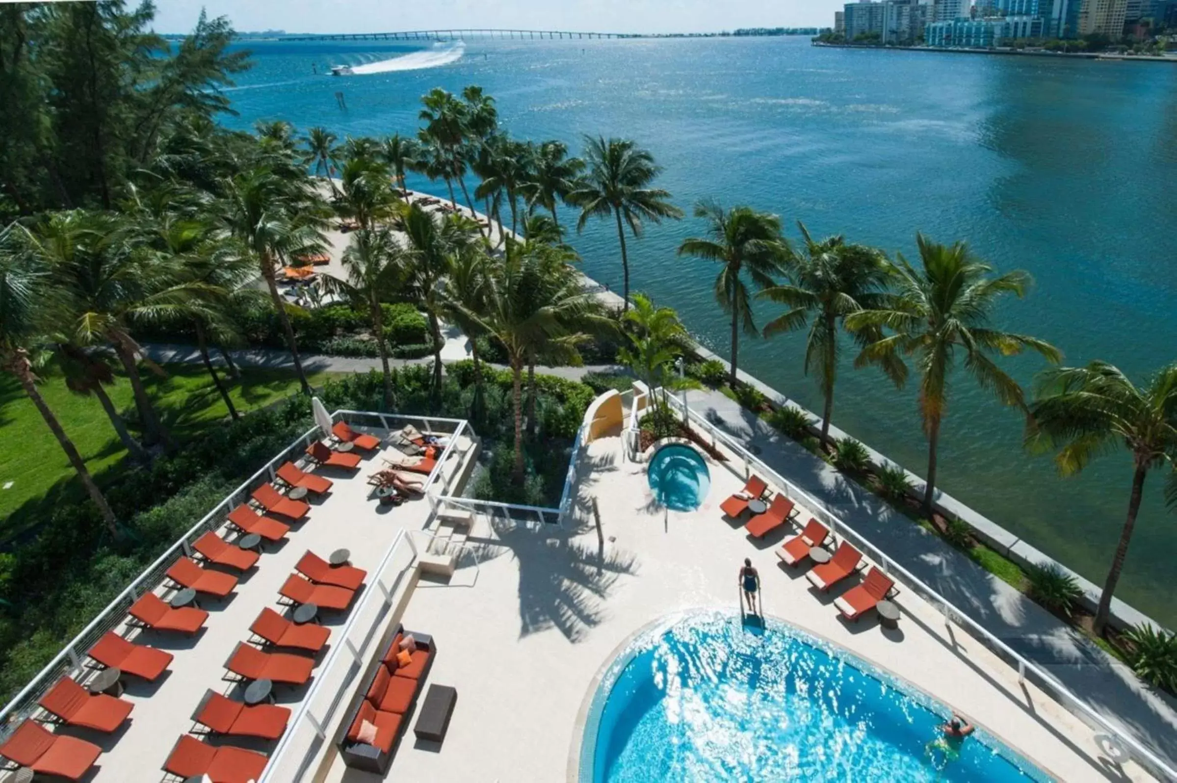 Pool View in Mandarin Oriental Miami