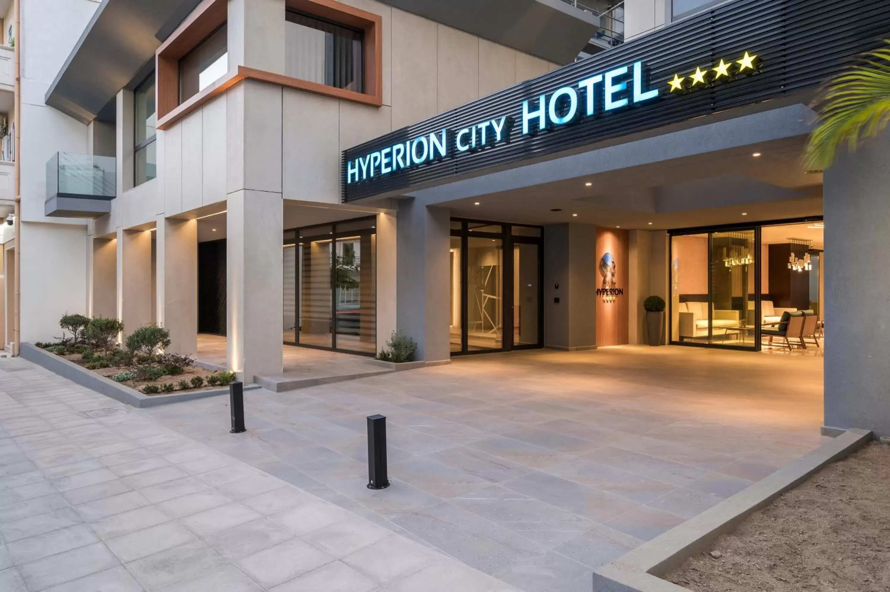 Facade/entrance in Hyperion City Hotel & Spa