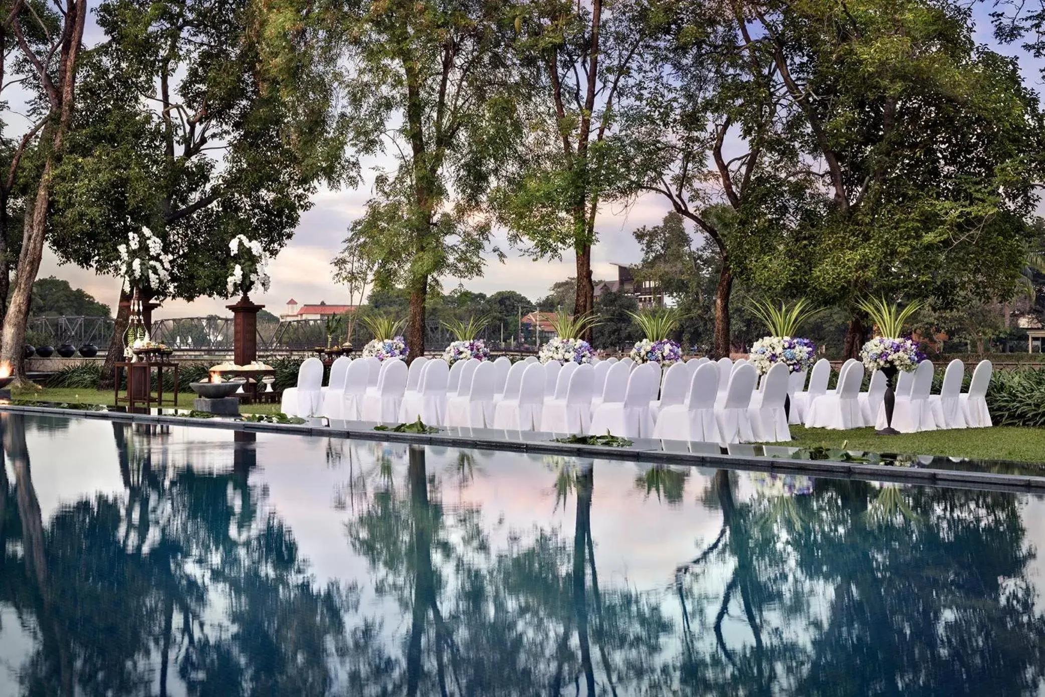 Banquet/Function facilities, Swimming Pool in Anantara Chiang Mai Resort