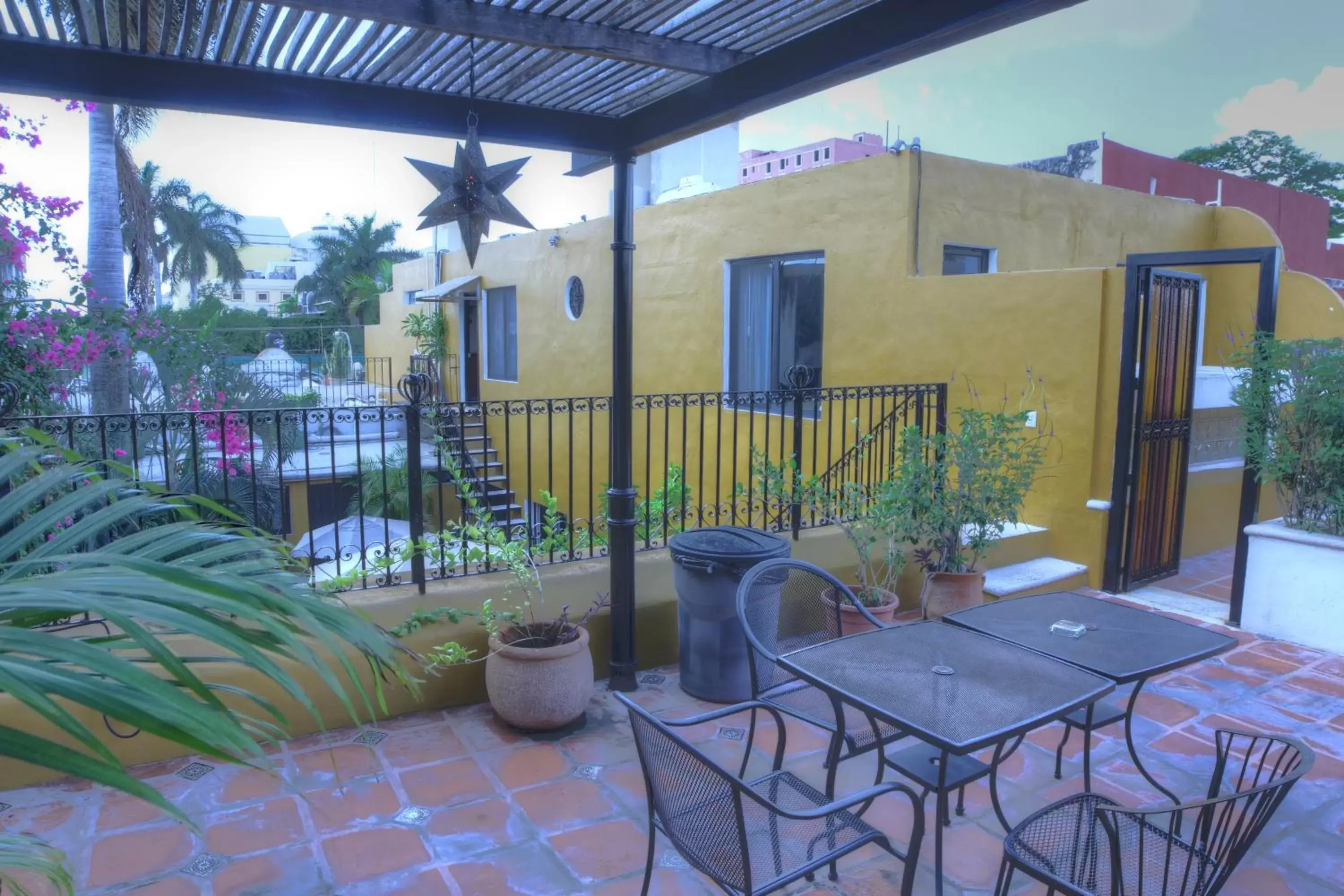 Balcony/Terrace in Hotel Luz en Yucatan