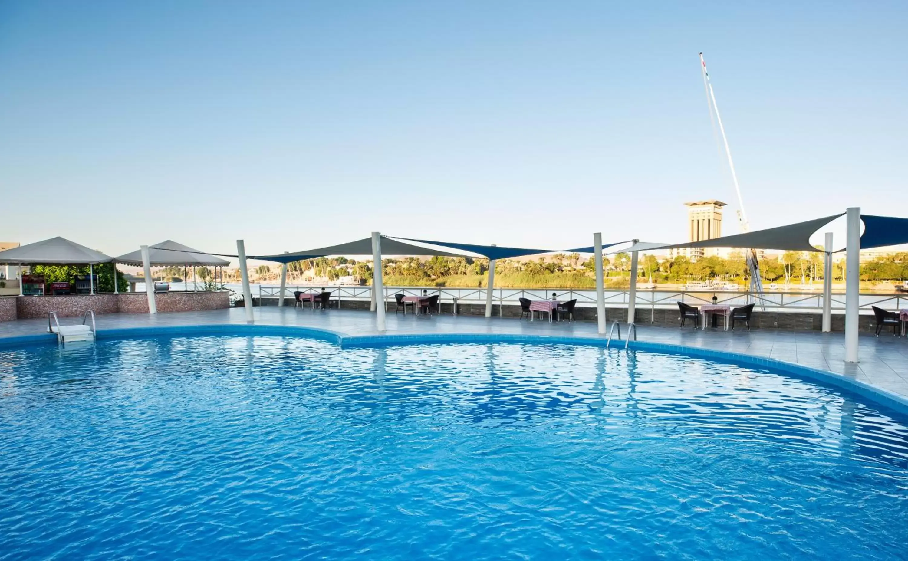 Day, Swimming Pool in Obelisk Nile Hotel Aswan