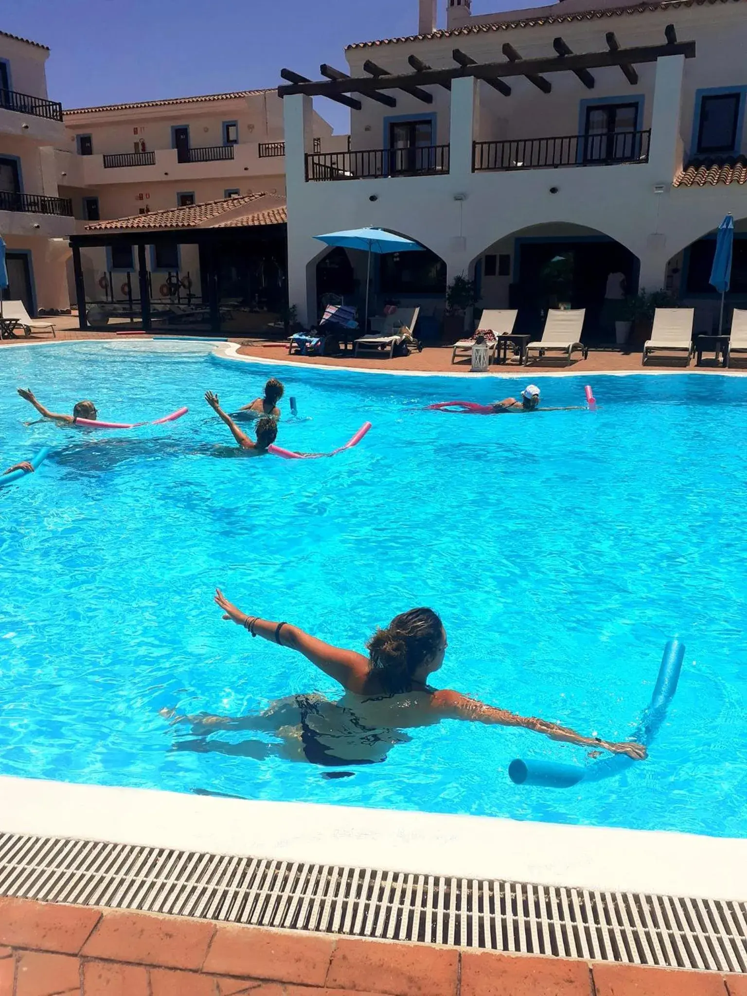 People, Swimming Pool in Hotel La Funtana