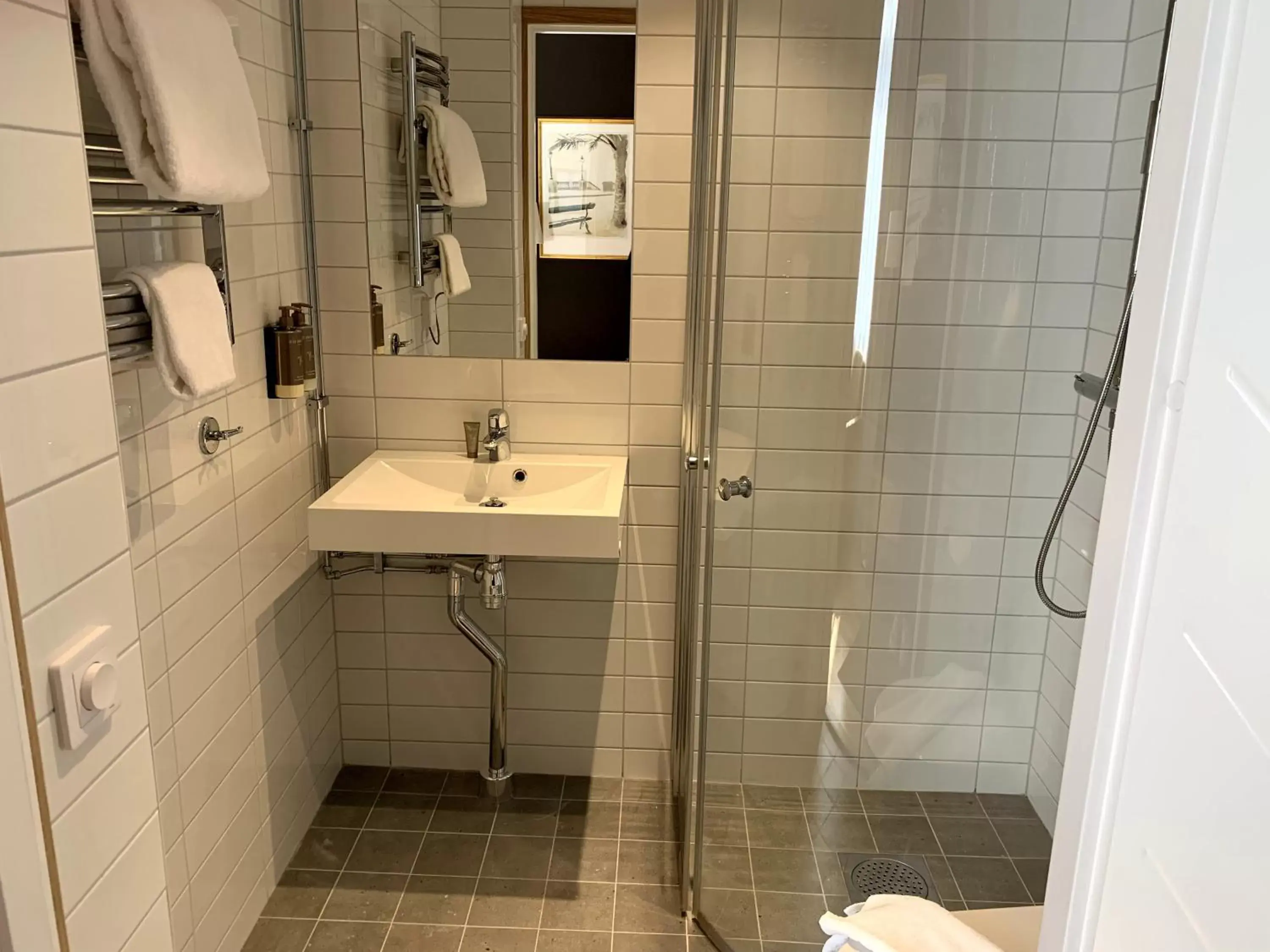 Shower, Bathroom in Näsby Slott