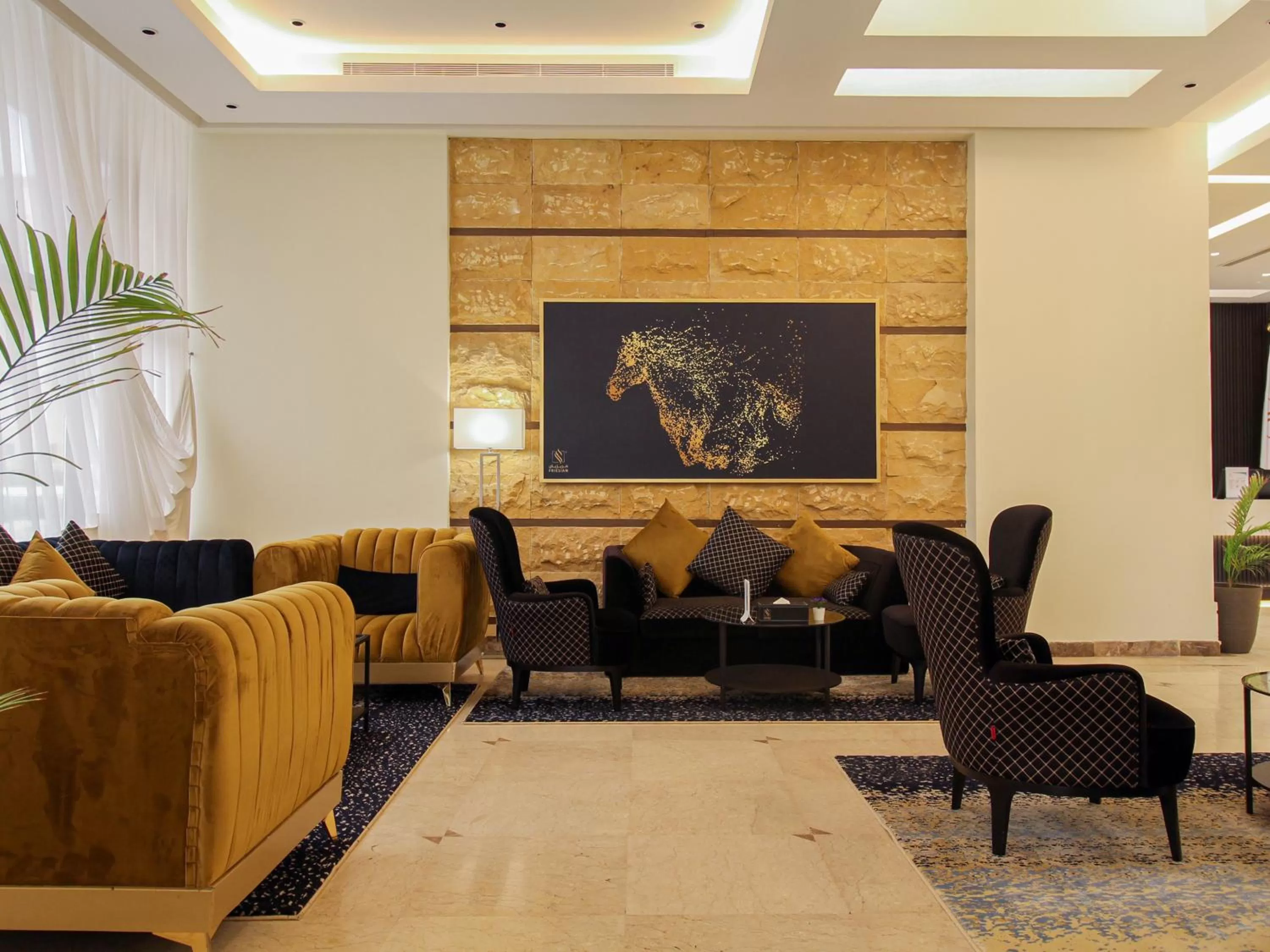 Seating Area in Friesian Hotel Suites