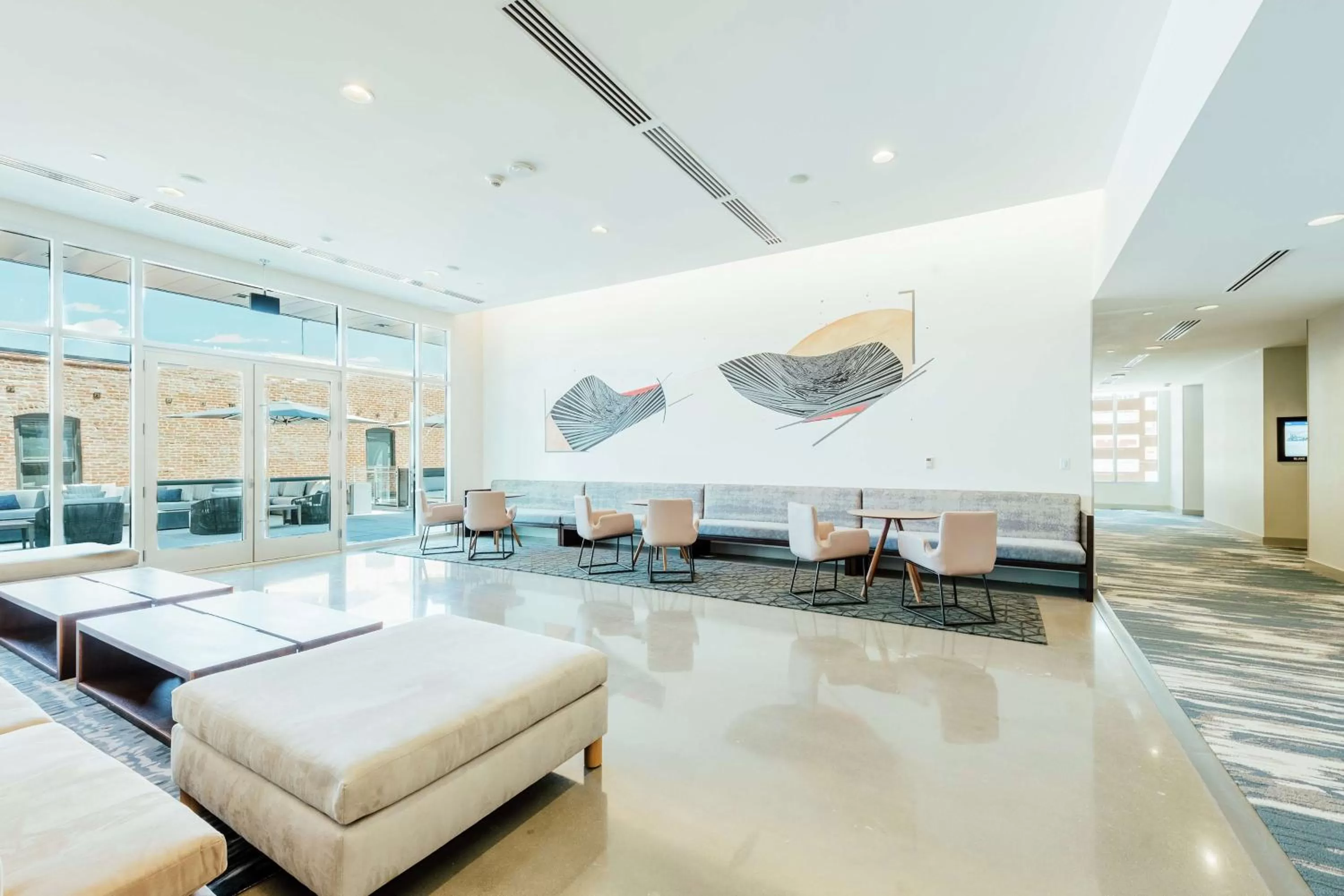 Lobby or reception in Hilton Garden Inn Denver Union Station