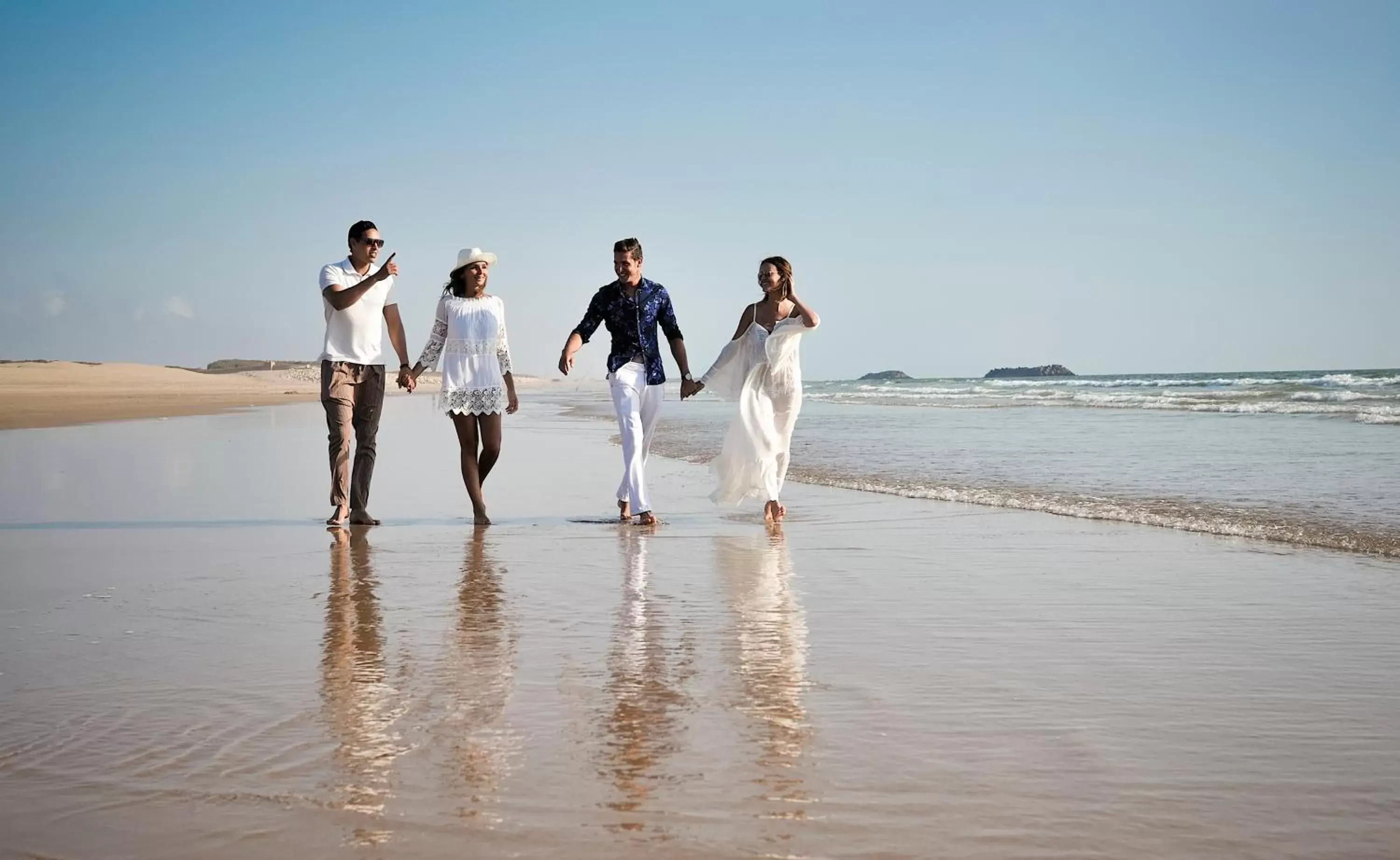 People, Beach in Hotel Sofitel Agadir Thalassa Sea & Spa