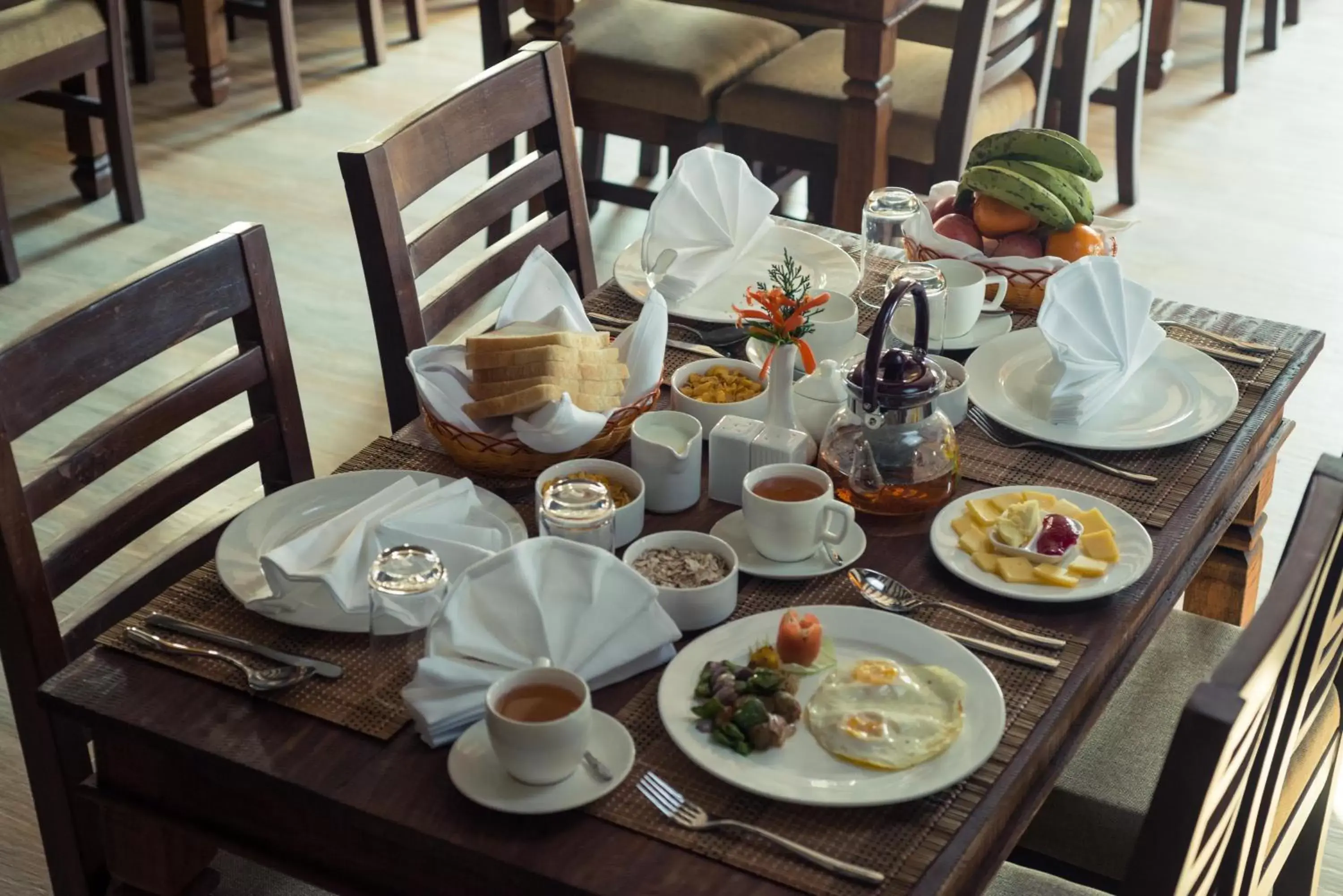Breakfast in Mount View Pokhara Breakfast in Mount View Pokhara