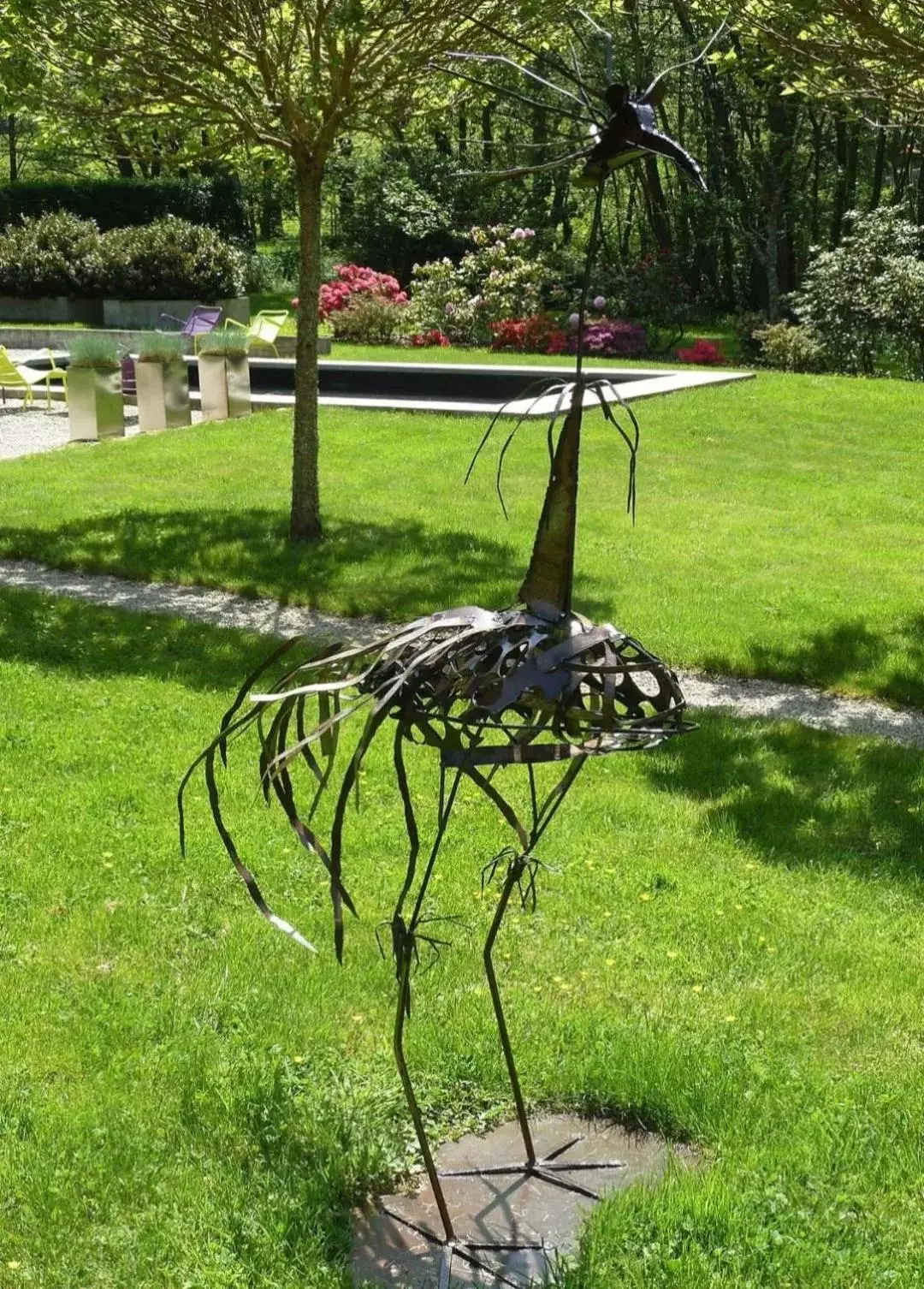 Garden in Moulin Renaudiots - Maison d'hôtes