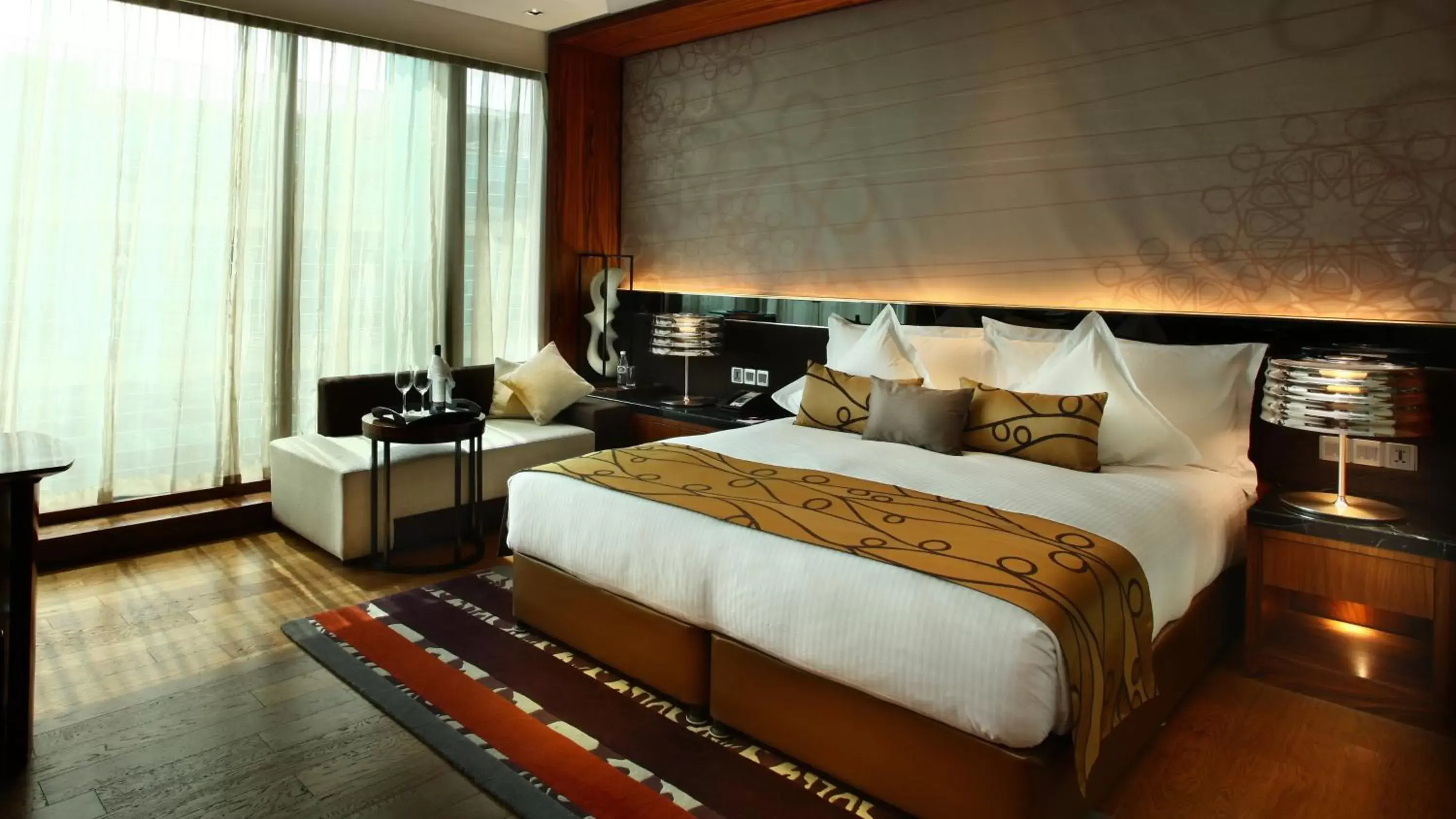 Photo of the whole room, Bed in Crowne Plaza New Delhi Rohini, an IHG Hotel