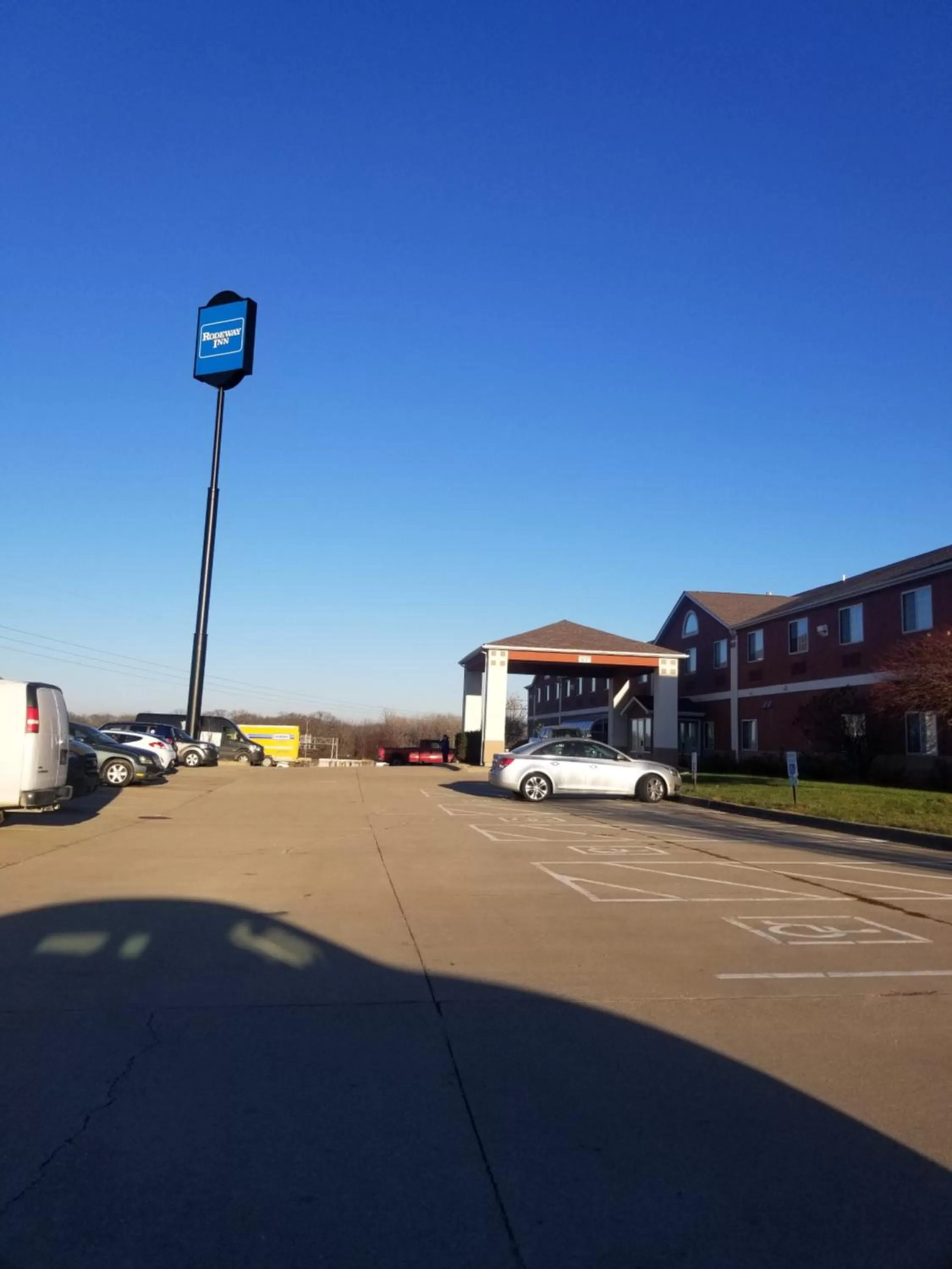 Property building in Rodeway Inn Urbana Champaign University Area