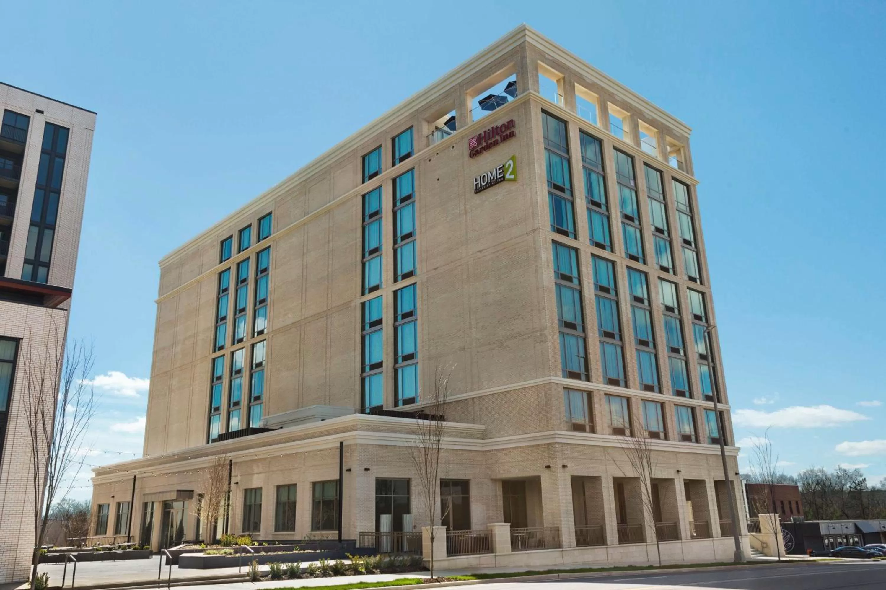 Property building in Home2 Suites By Hilton Nashville West End Avenue