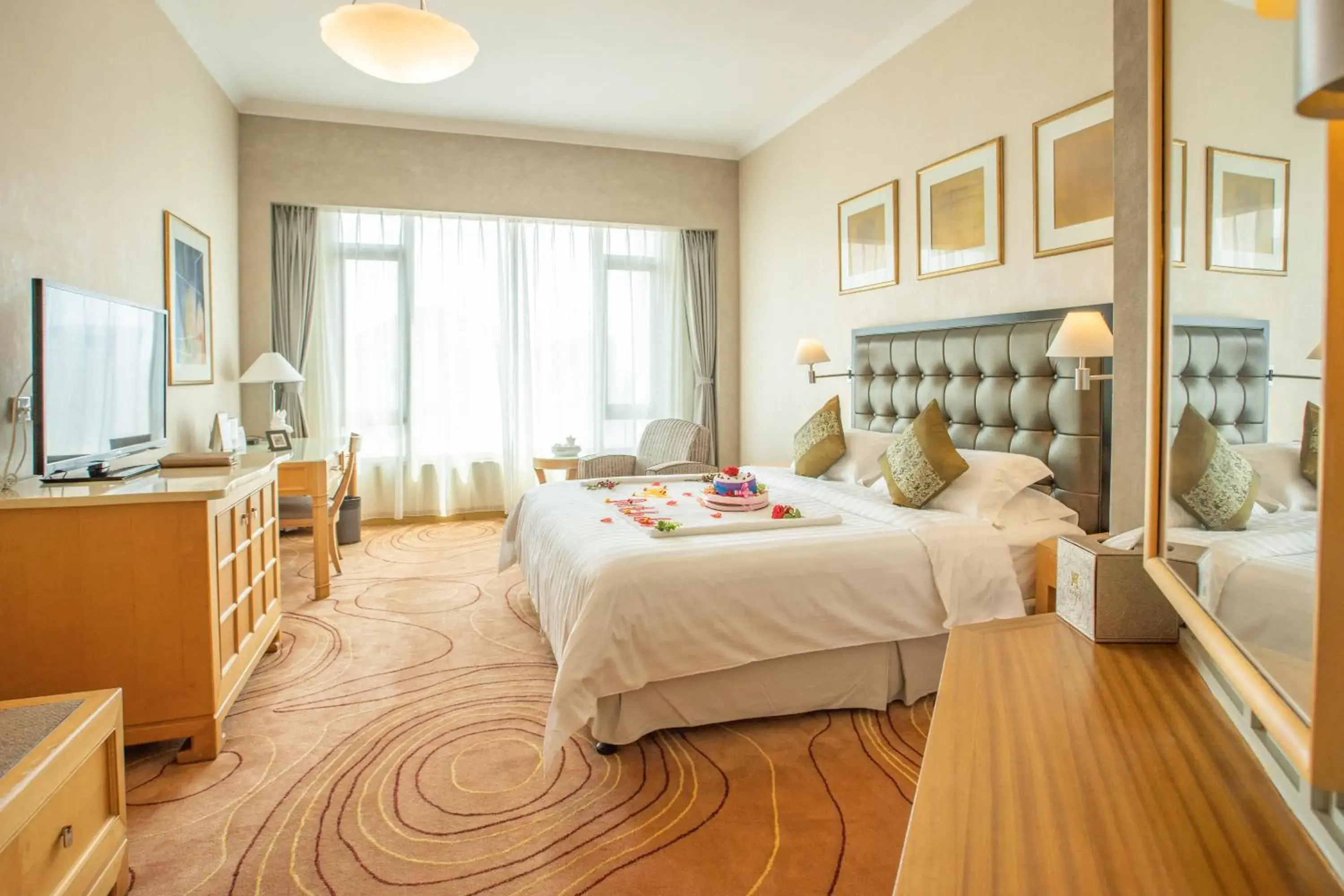 Bedroom in Shantou Junhua Haiyi Hotel