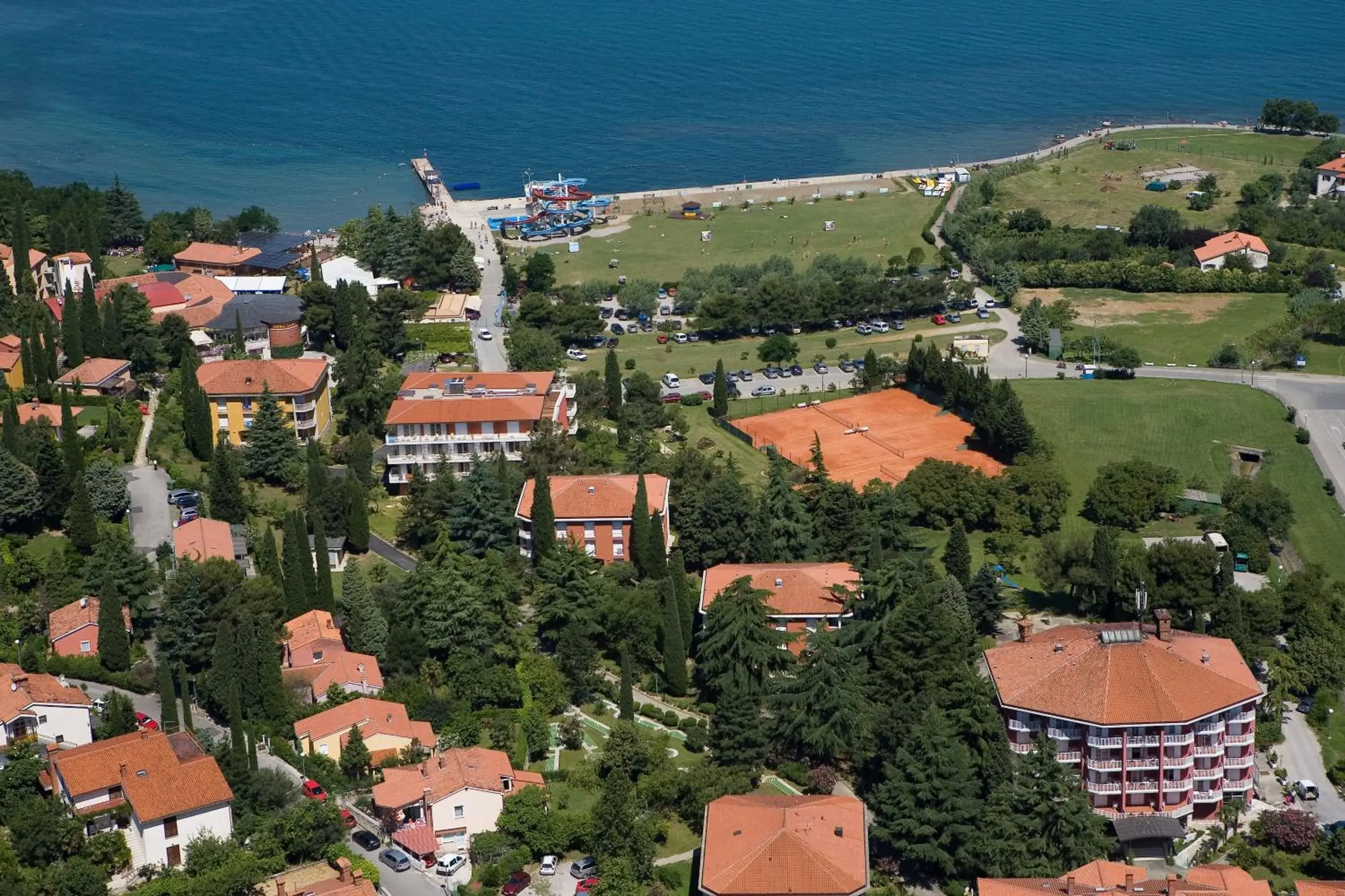 Bird's eye view, Bird's-eye View in Hotel Mirta - San Simon Resort