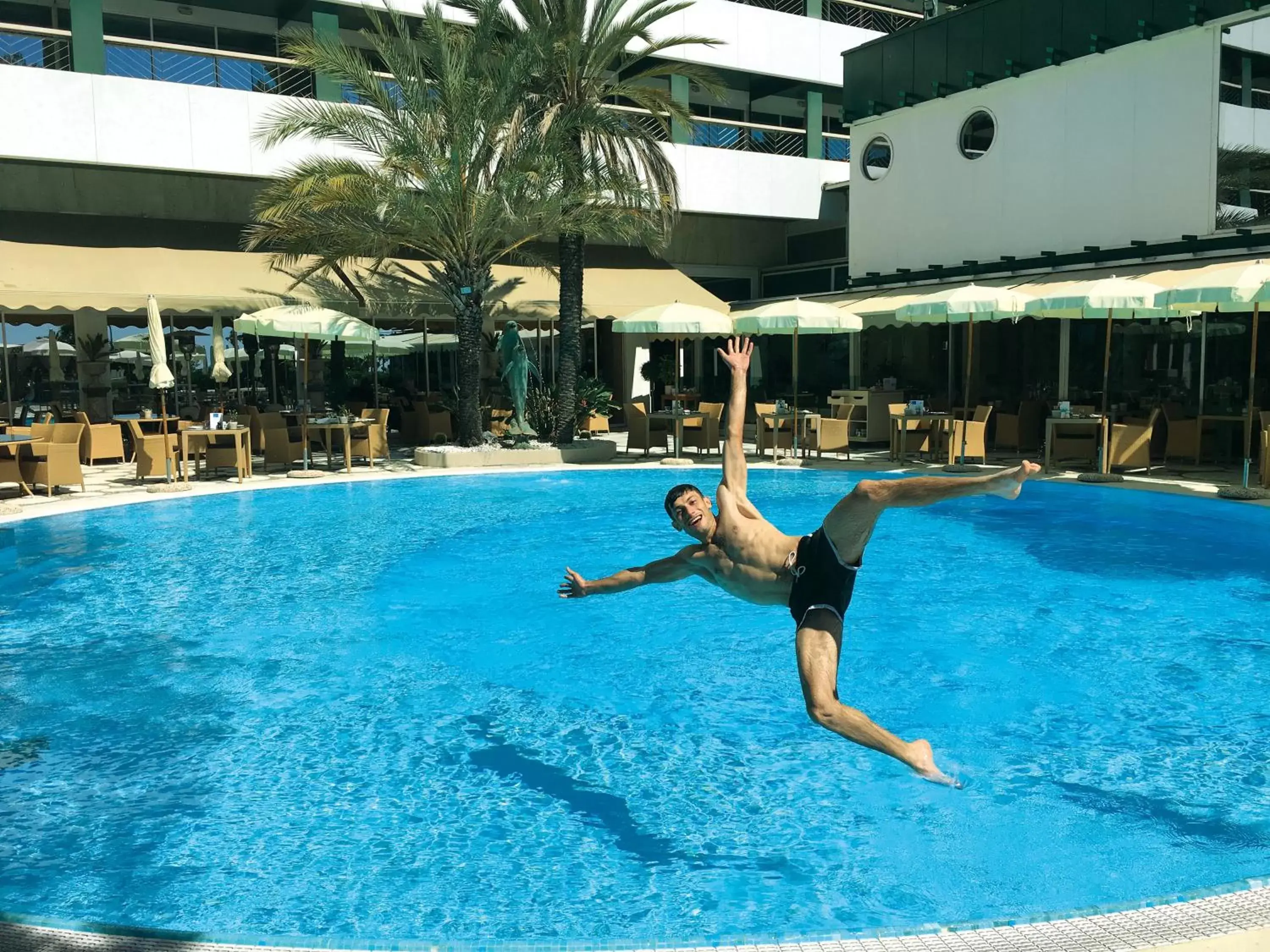 Pool view, Swimming Pool in Grand Hotel Del Mare Resort & Spa