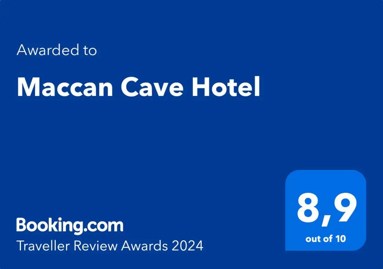 Certificate/Award, Logo/Certificate/Sign/Award in Maccan Cave Hotel