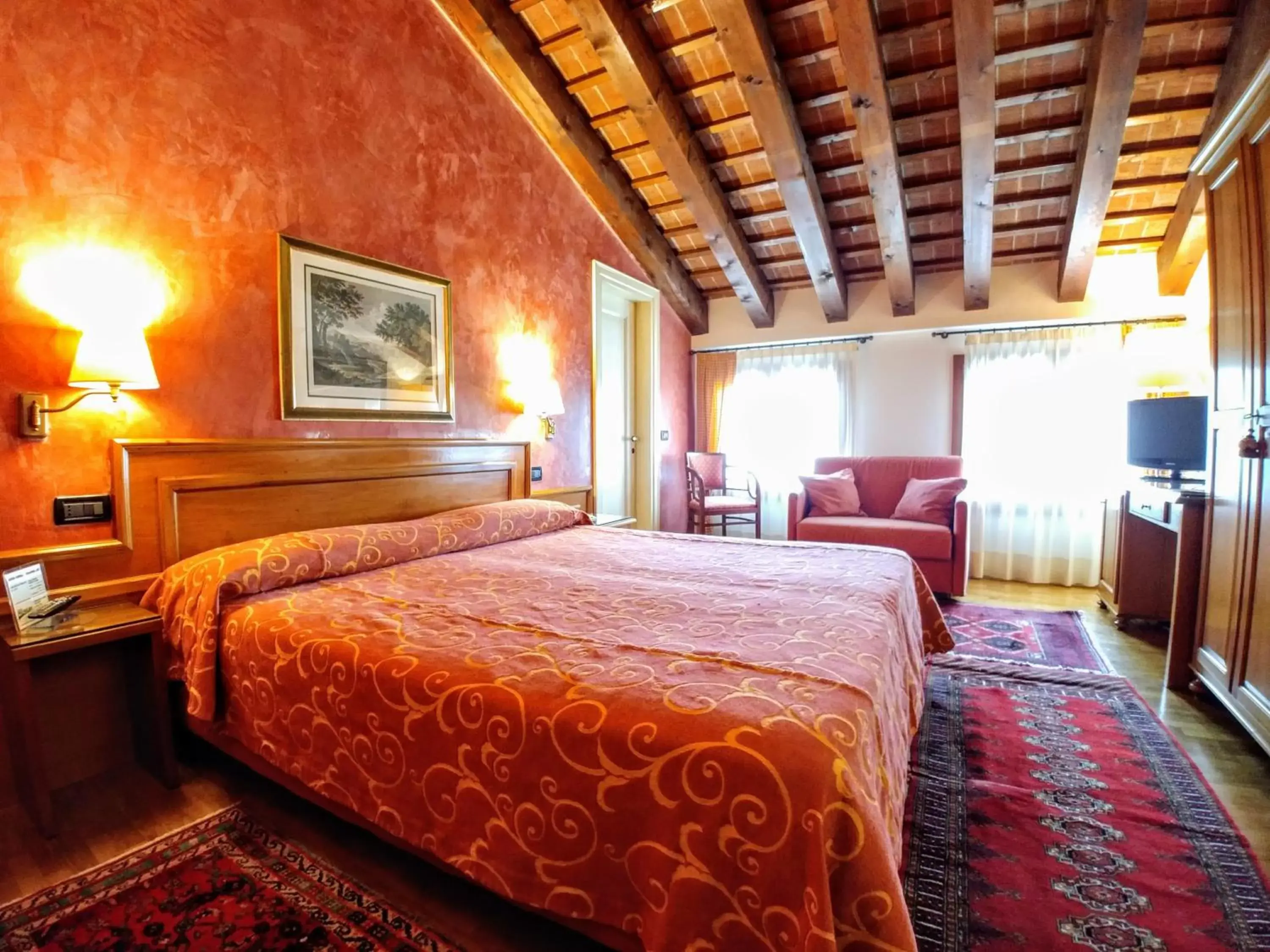 Bedroom, Bed in Hotel Locanda Al Sole