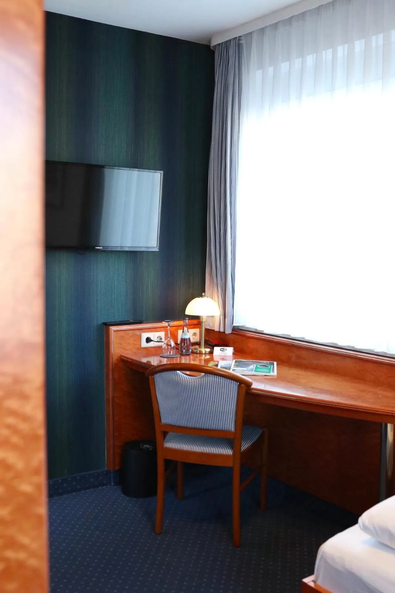 Bed in Hotel Württemberger Hof