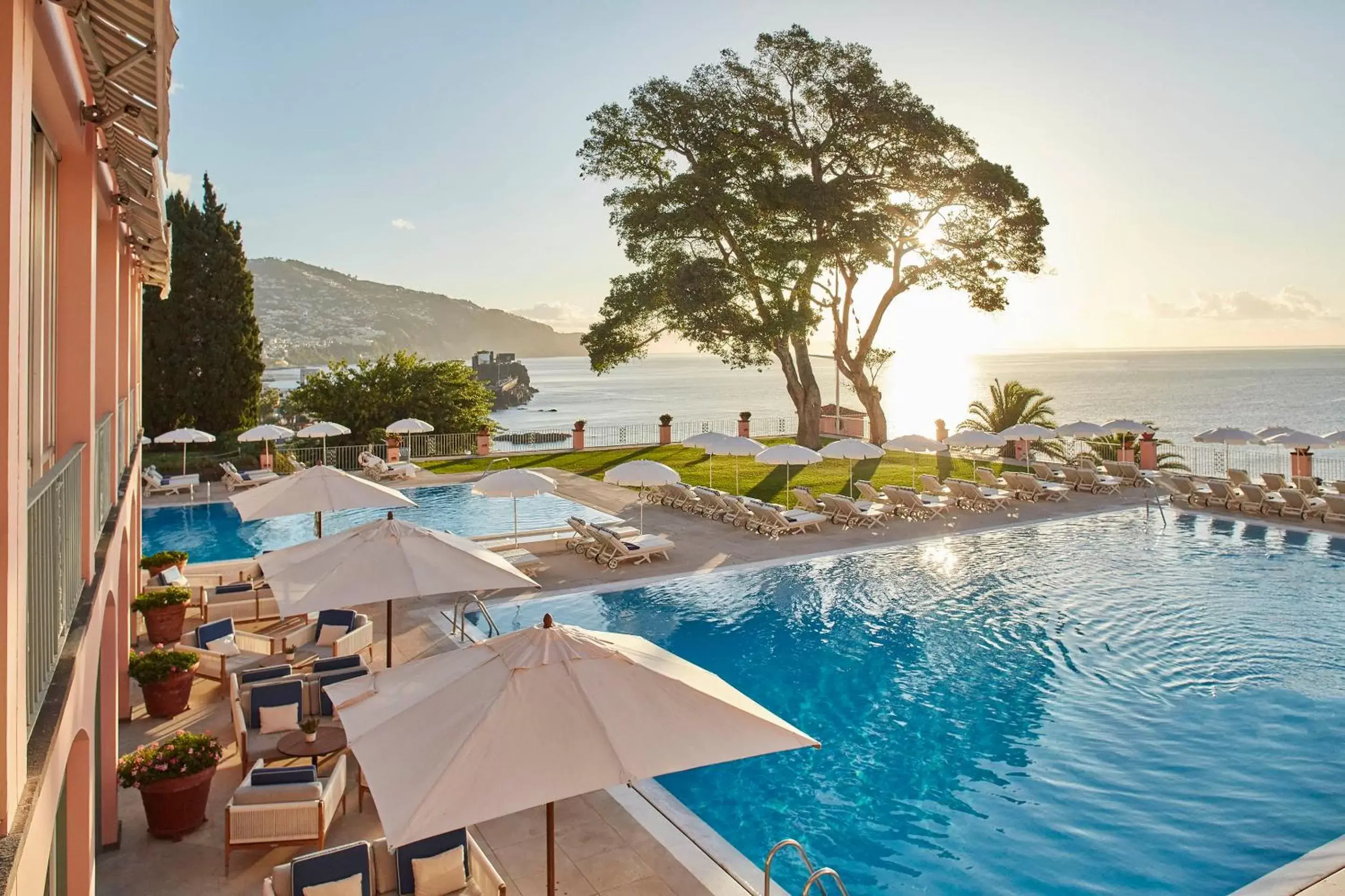 Swimming Pool in Reid's Palace, A Belmond Hotel, Madeira