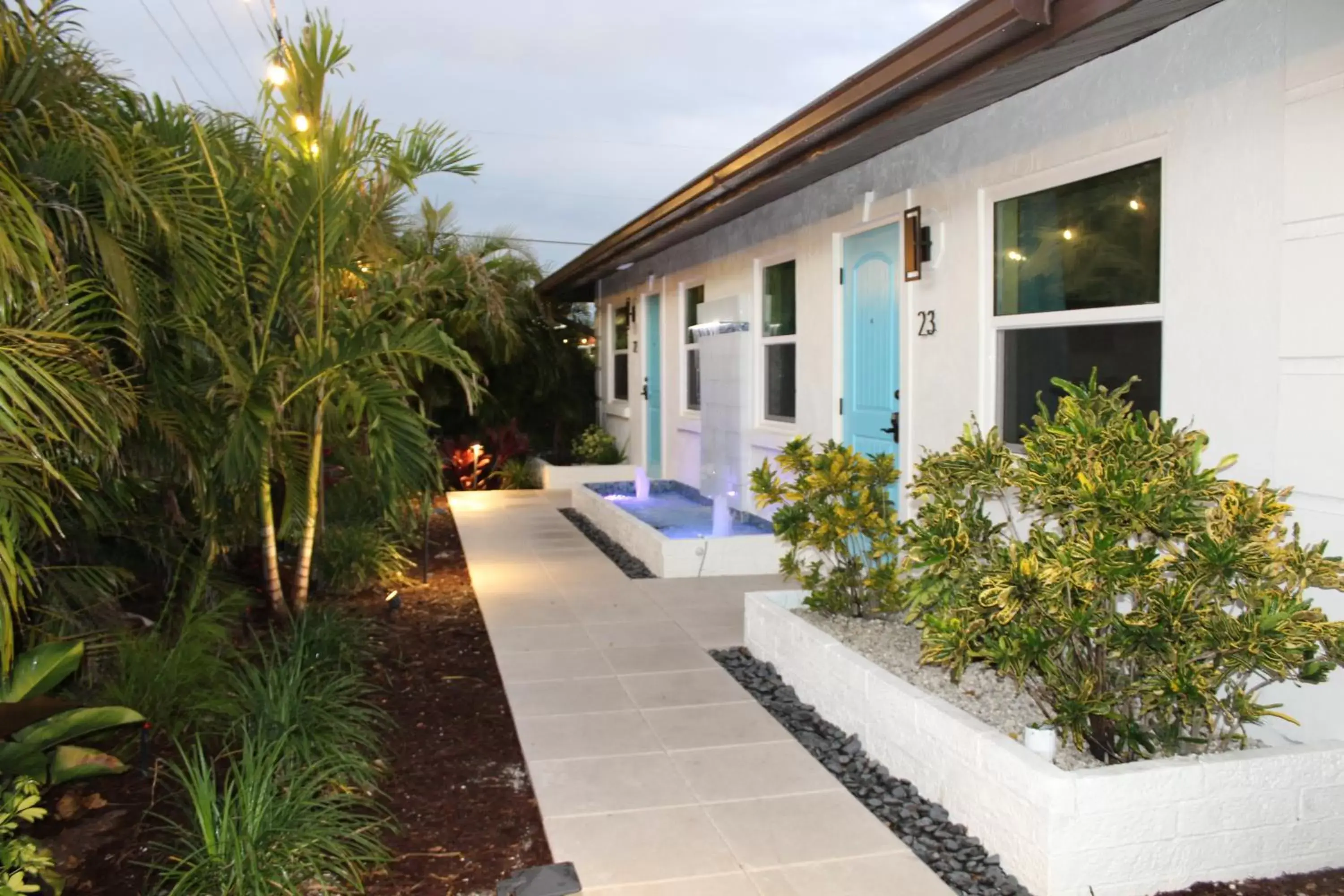 Property building, Swimming Pool in Siesta Key Palms Resort