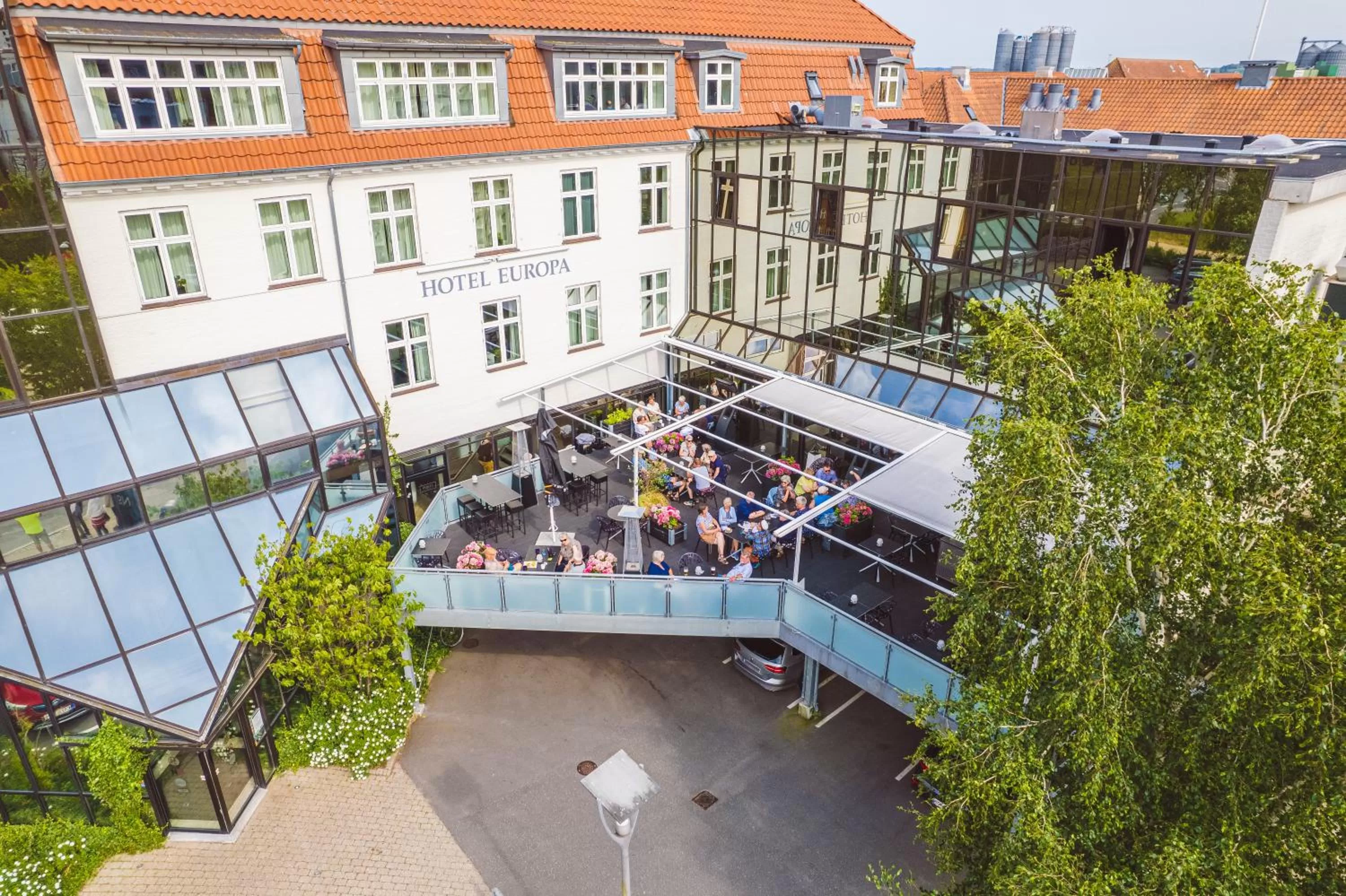 Bird's eye view in Hotel Europa