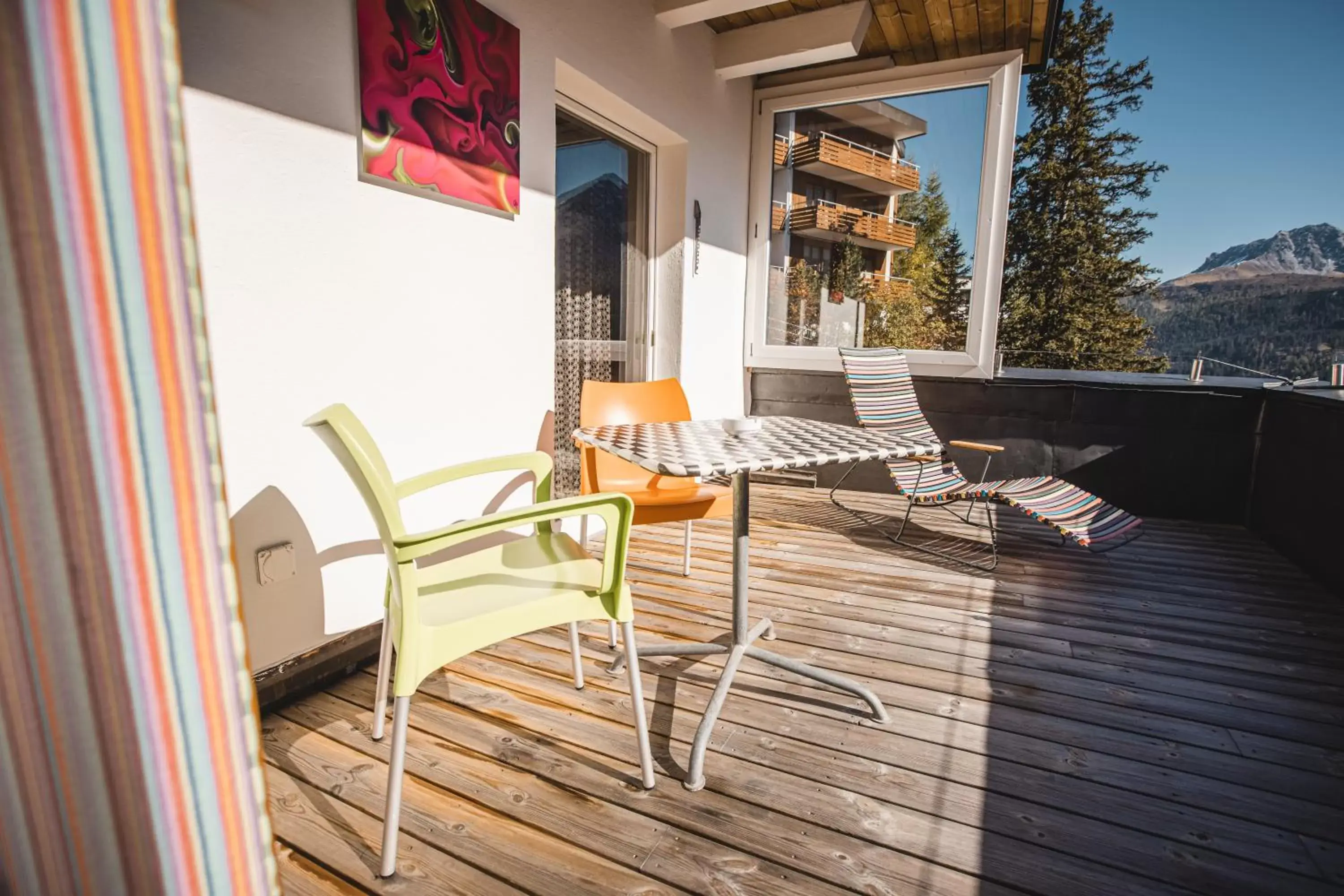 Balcony/Terrace in Home Hotel Arosa