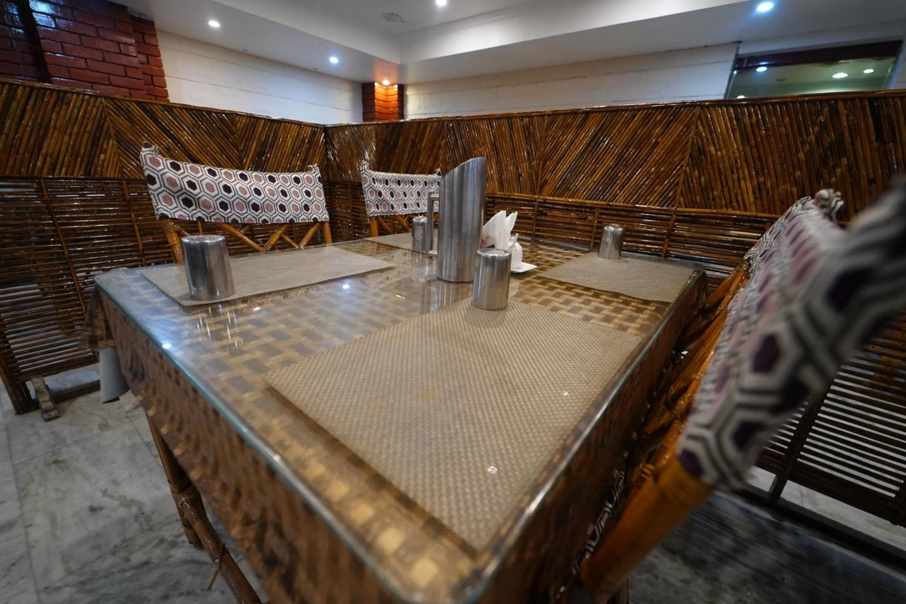 Breakfast in Hotel Palmyra Grand Inn