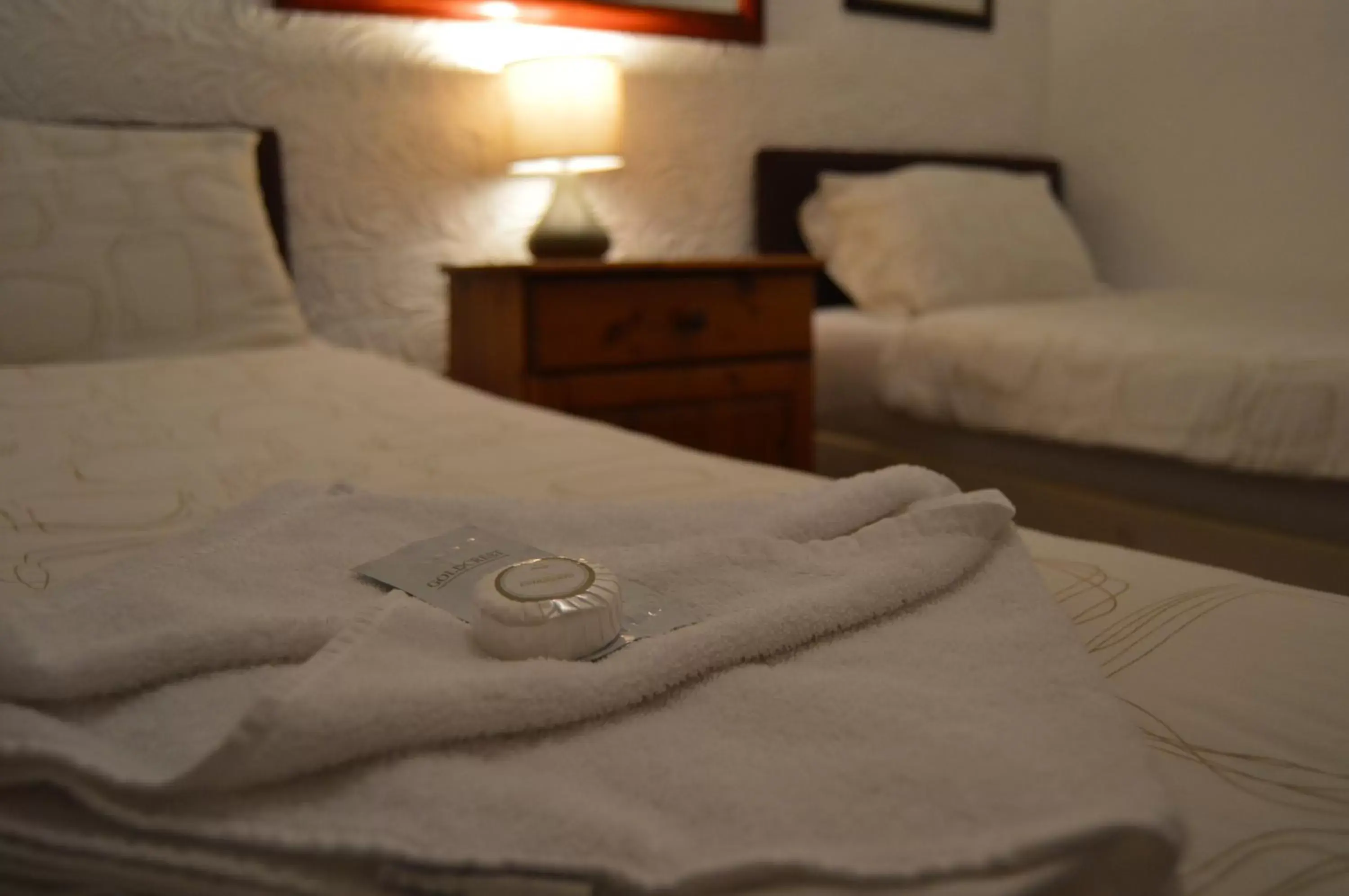 Decorative detail, Bed in Wilsons Hotel - Blackpool Tower View