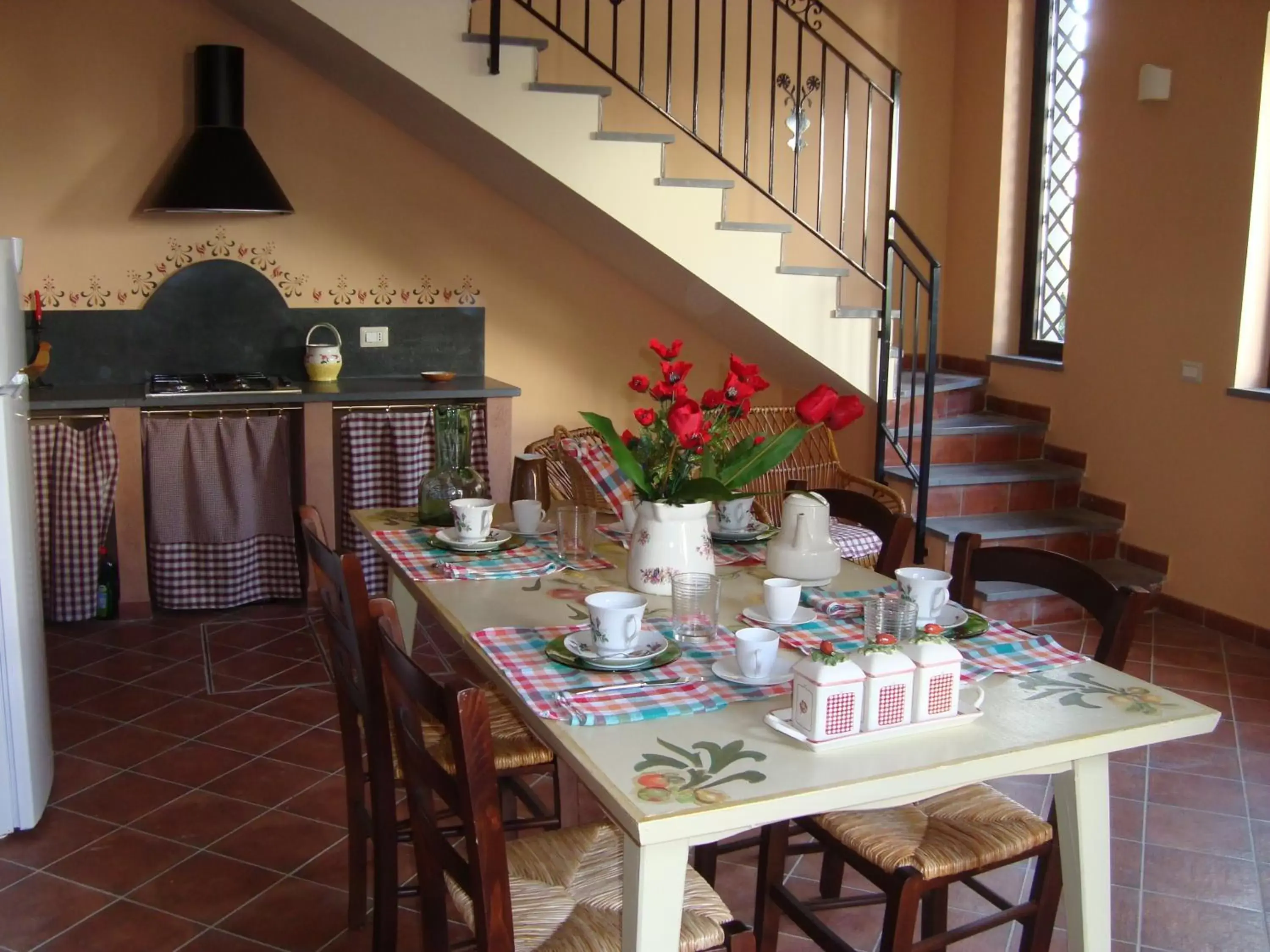 Restaurant/Places to Eat in B&B La Rena Rossa