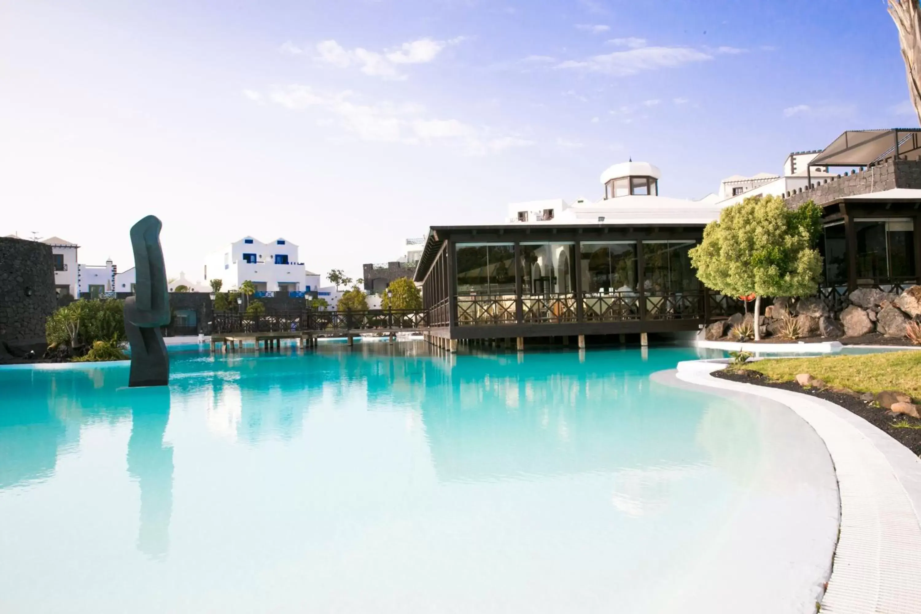 Swimming pool in Hotel LIVVO Volcán Lanzarote