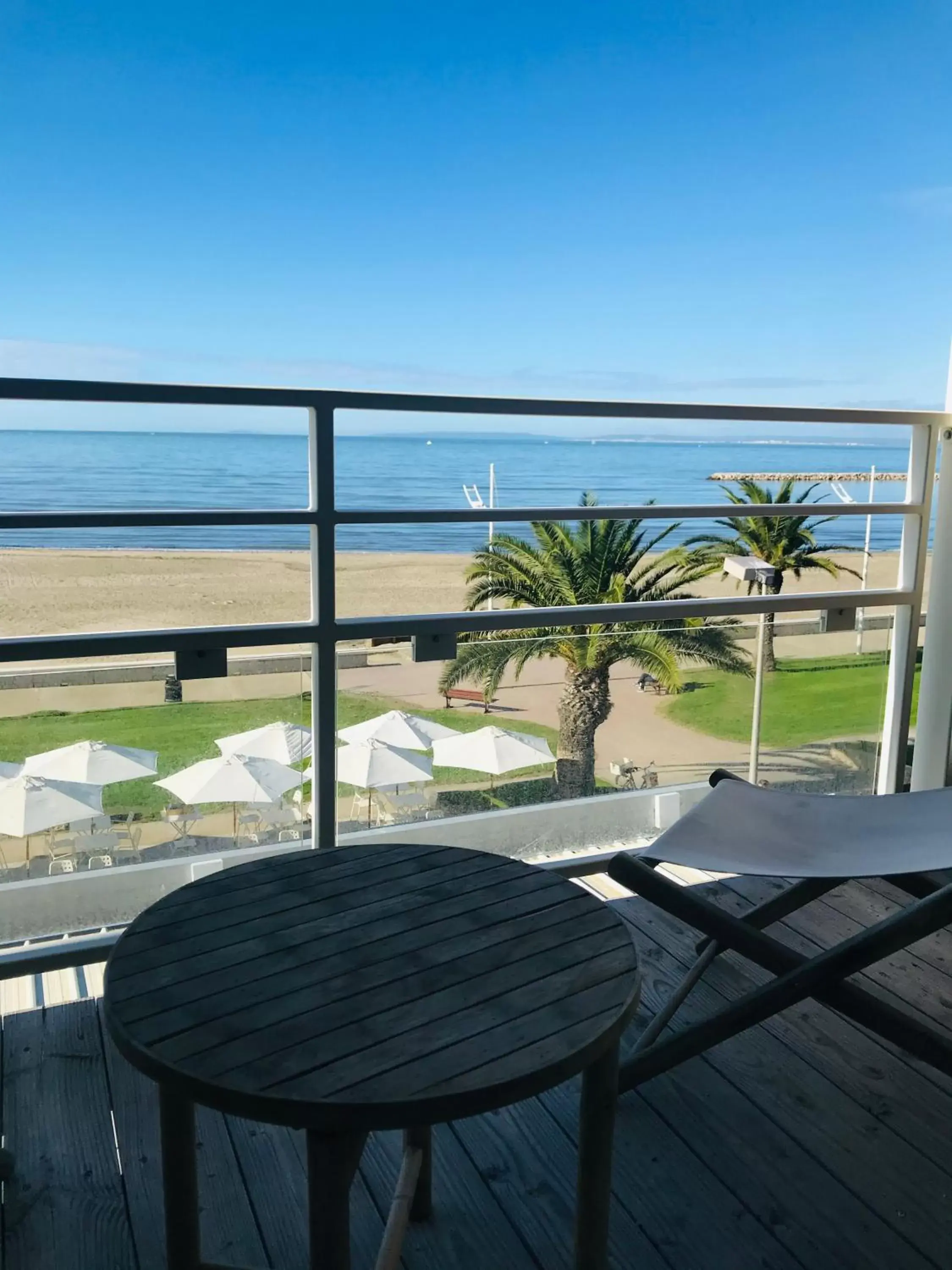 Balcony/Terrace in Hôtel Café Miramar