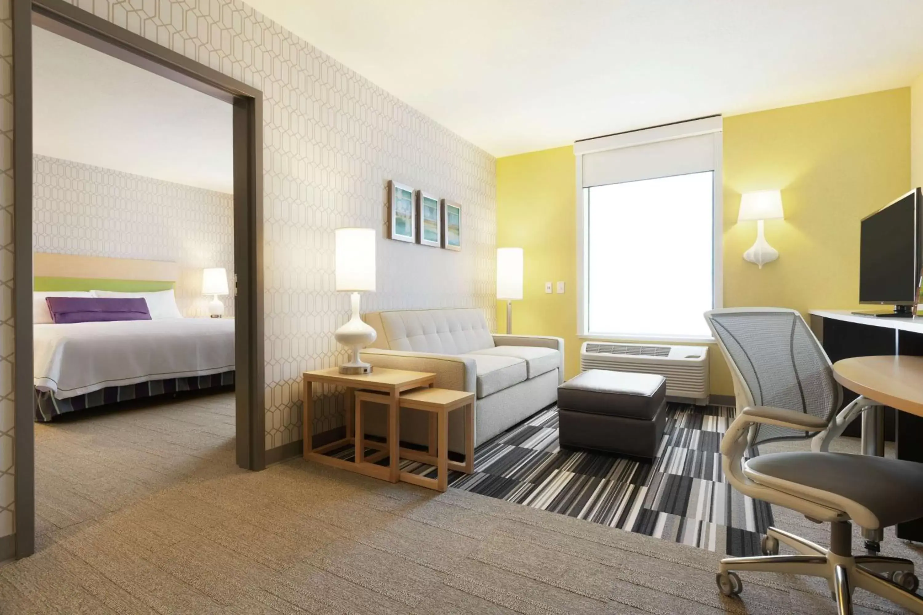 Bedroom, Bed in Home2 Suites by Hilton Salt Lake City-East