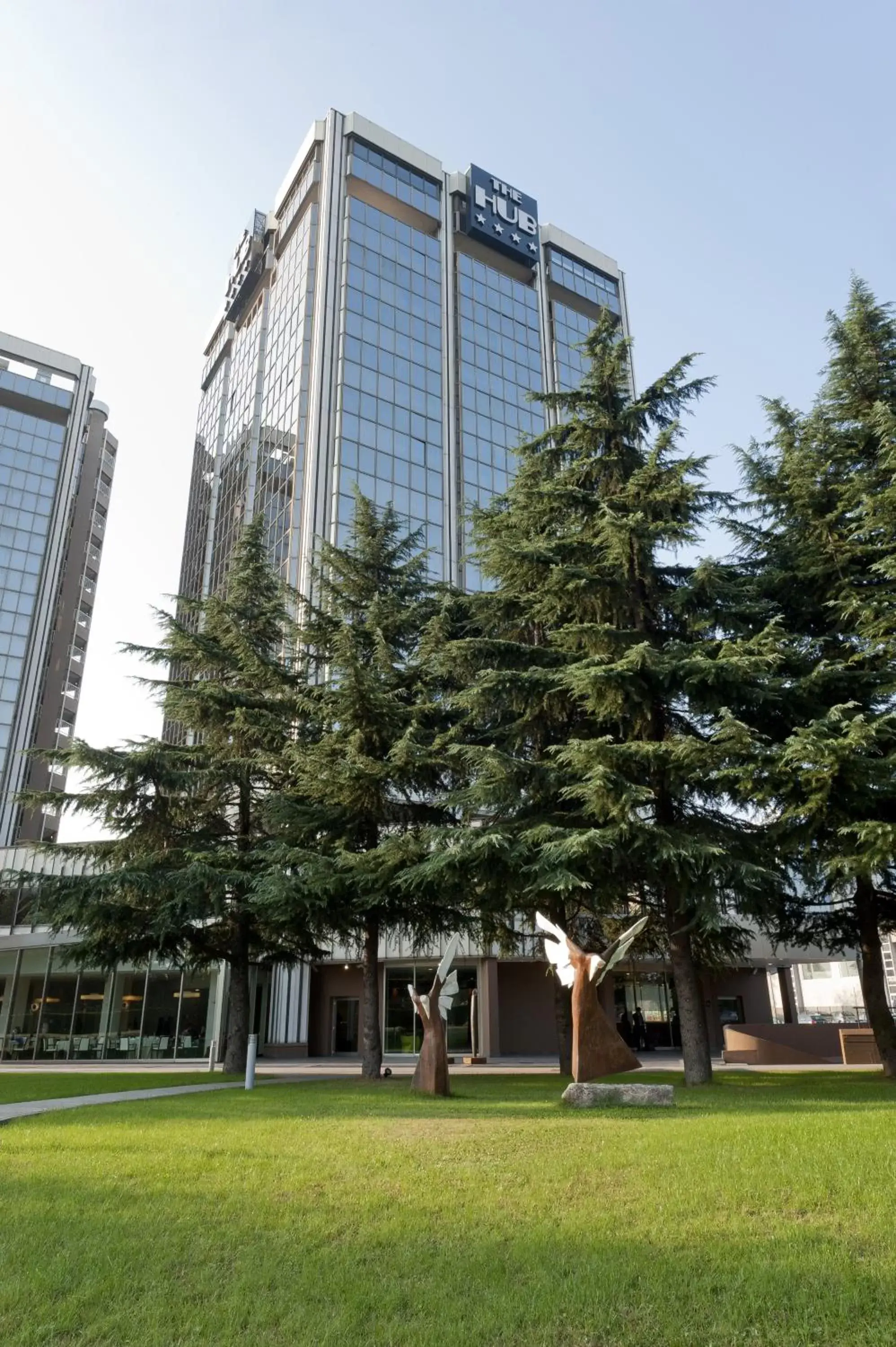 Property building, Garden in The Hub Hotel