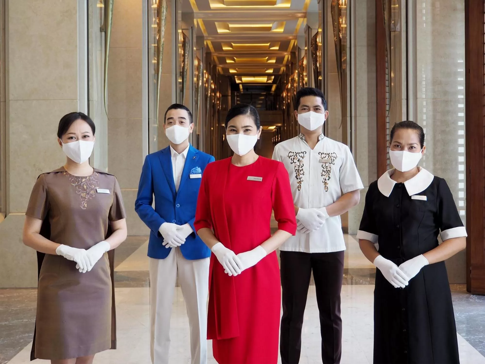 Staff in Siam Kempinski Hotel Bangkok